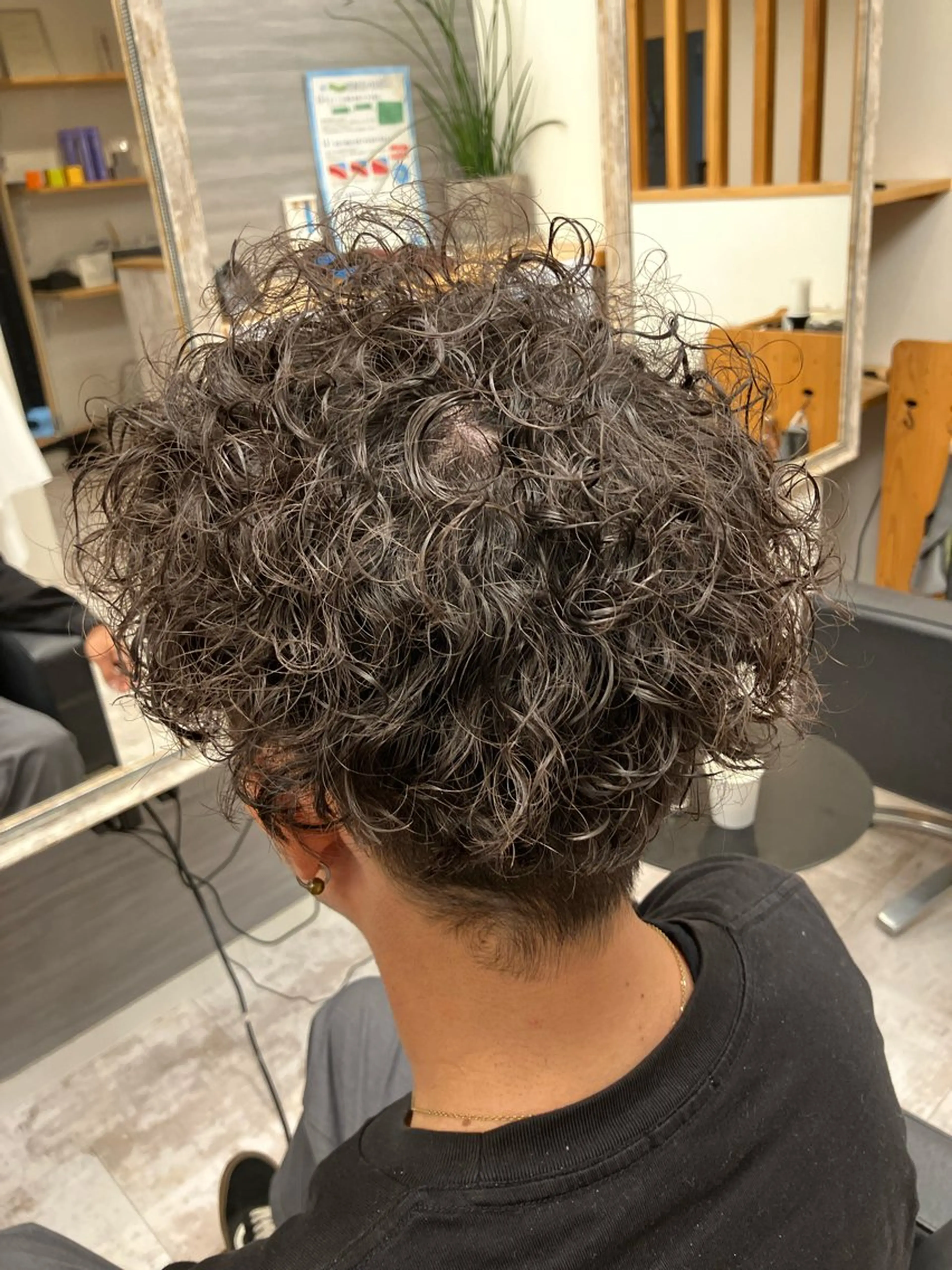 パーマ メンズ カット パーマ メンズ特化/パーマ/ フェードWATARUのヘアスタイル