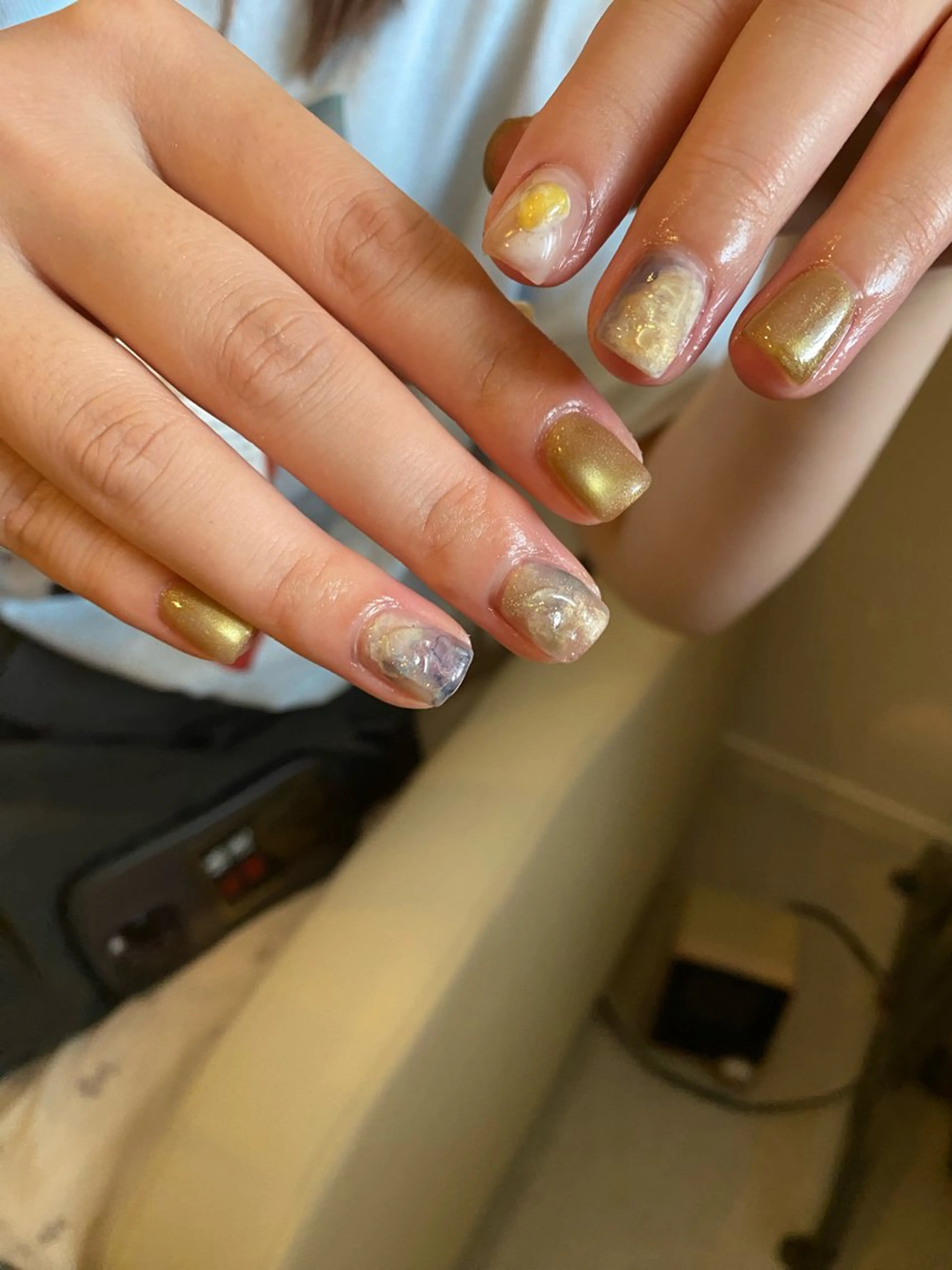 【オフあり】ニュアンスネイル★持ち込みdesignコースの写真