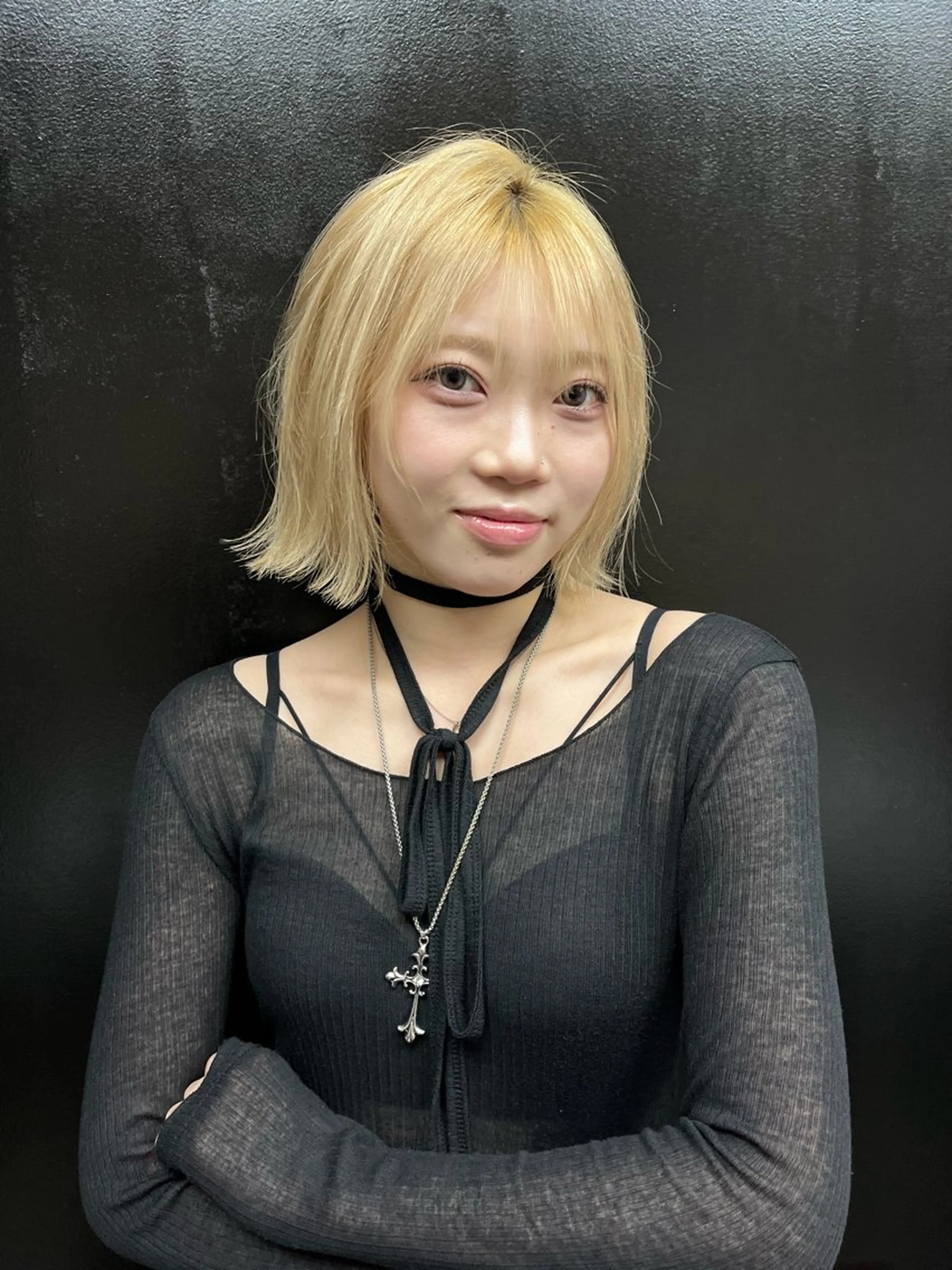 ショート ヘアカラー 💫ハイトーンボブ/ HARU💫のヘアスタイル