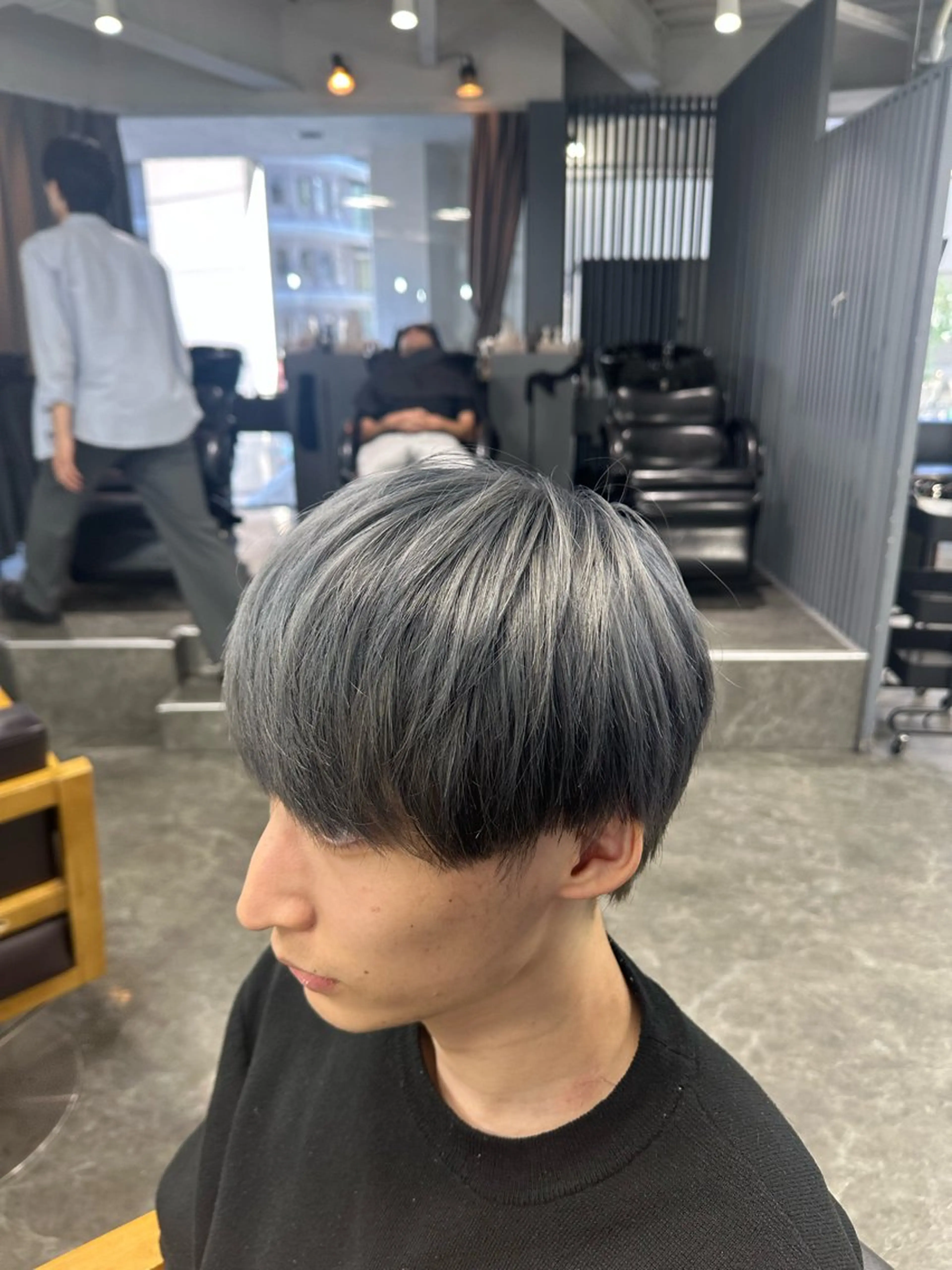 カラー メンズ カット 梅田/全パーマ特化/ ケアパーマ特化/秋本のヘアスタイル