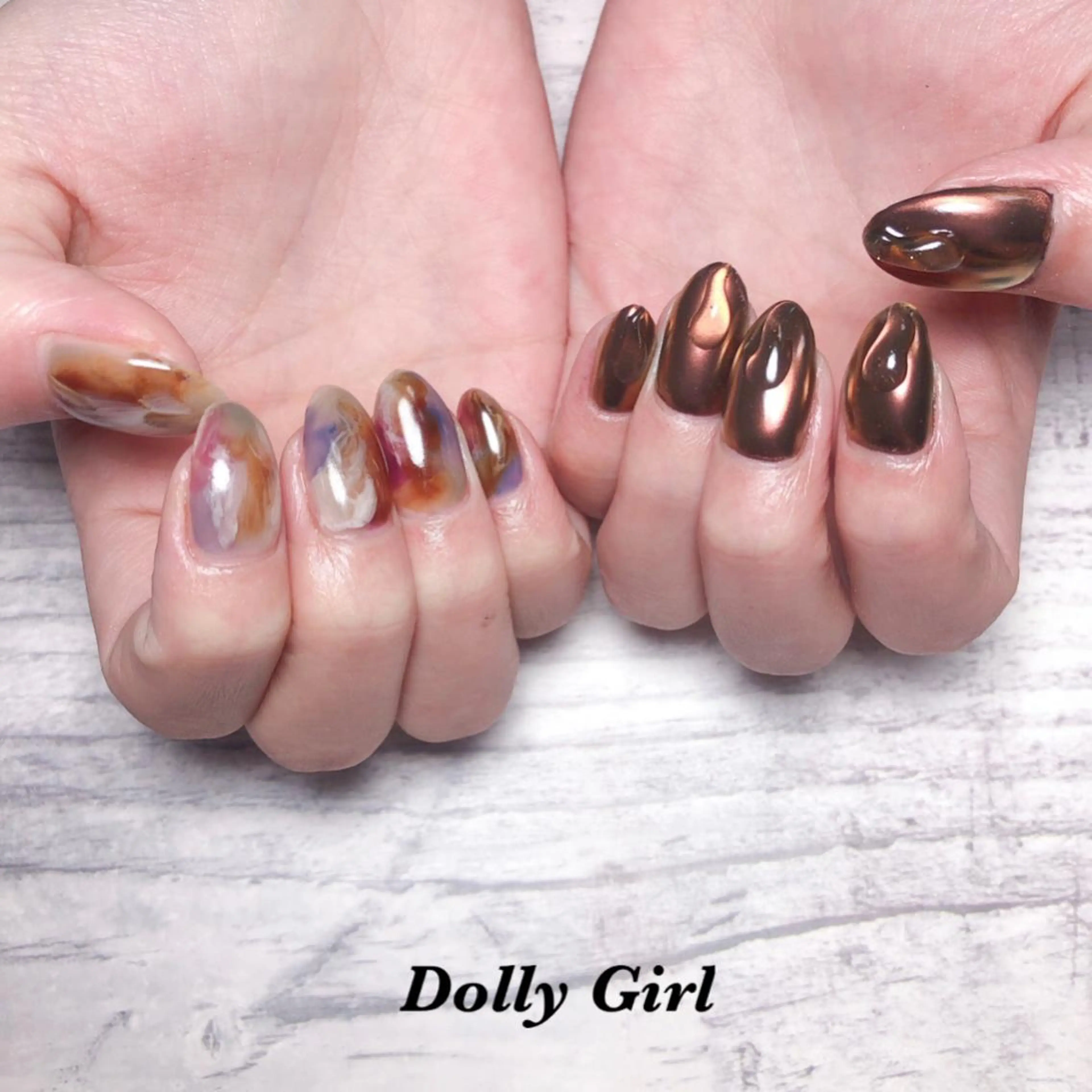 ネイル 個室ネイルサロンDolly  Girl〜ドーリーガール〜所属・DollyGirl KYOKOのネイルデザイン