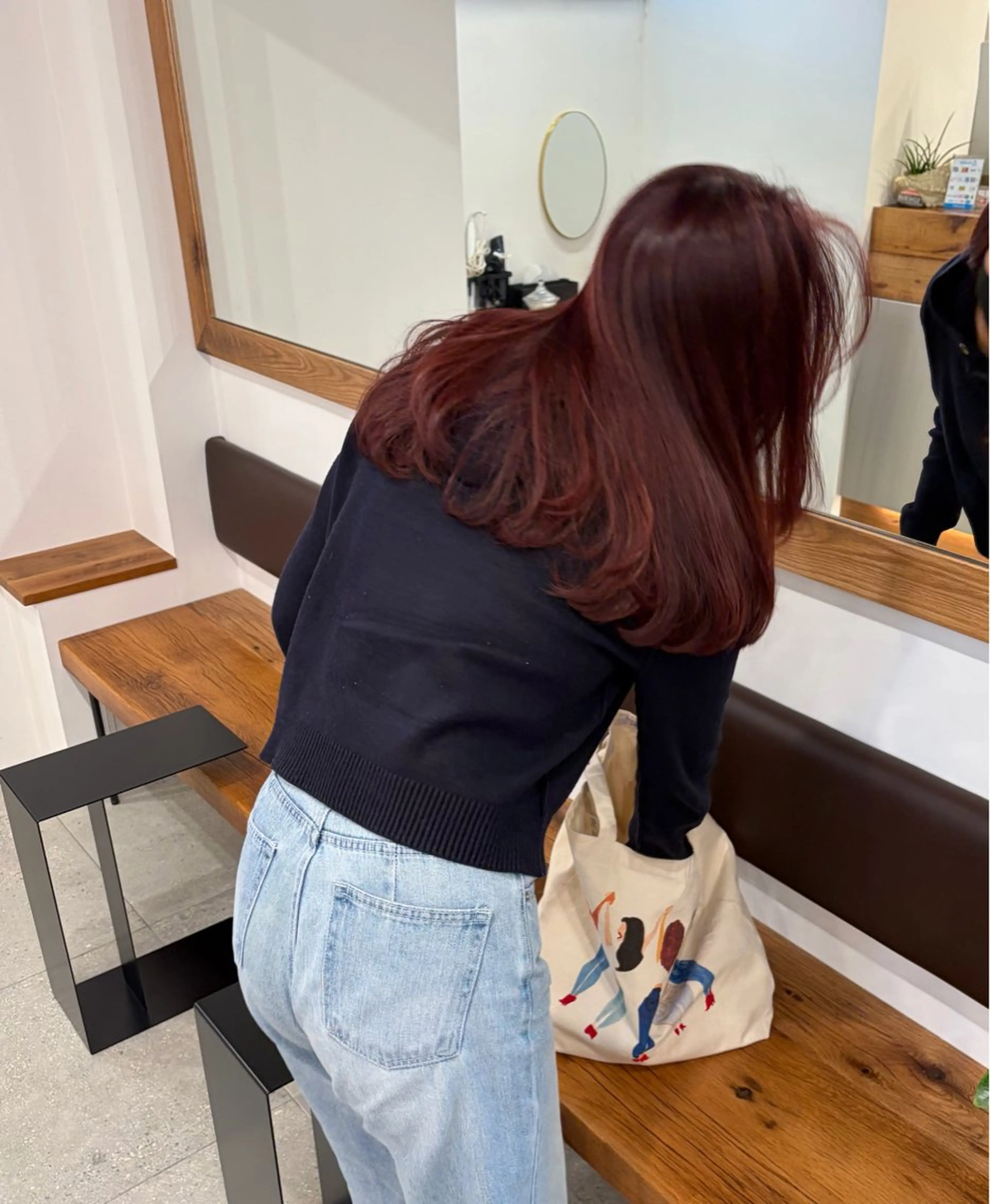 【organic🌿】全体カラー＋カット＋トリートメント🫧の写真