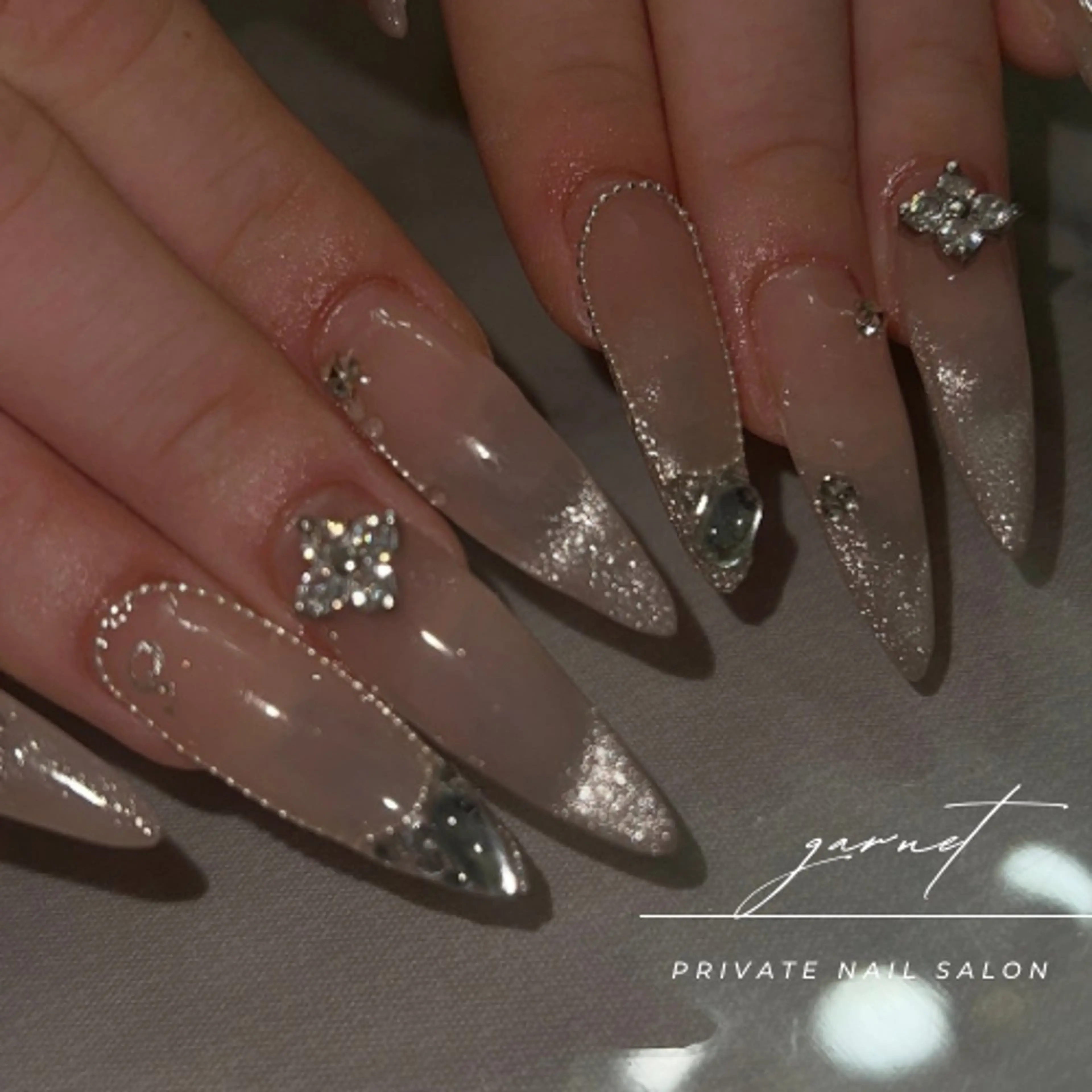 ネイル ハンドネイル Garnet nailのネイルデザイン