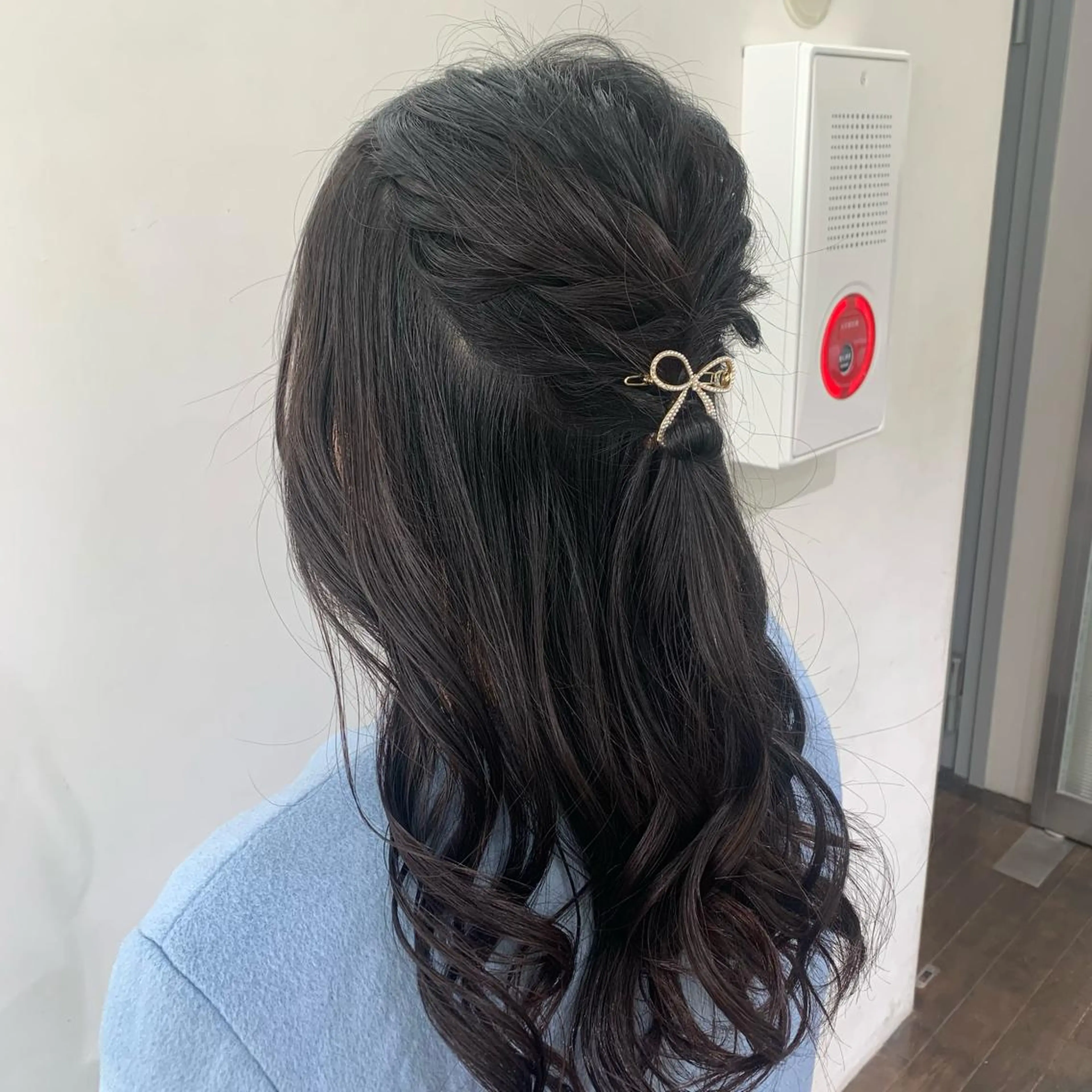 ロング ヘアセット GO TODAY シェアサロン 銀座Arc店所属・デジタルパーマ🫧 韓国風ヘア🫧サクラのヘアスタイル