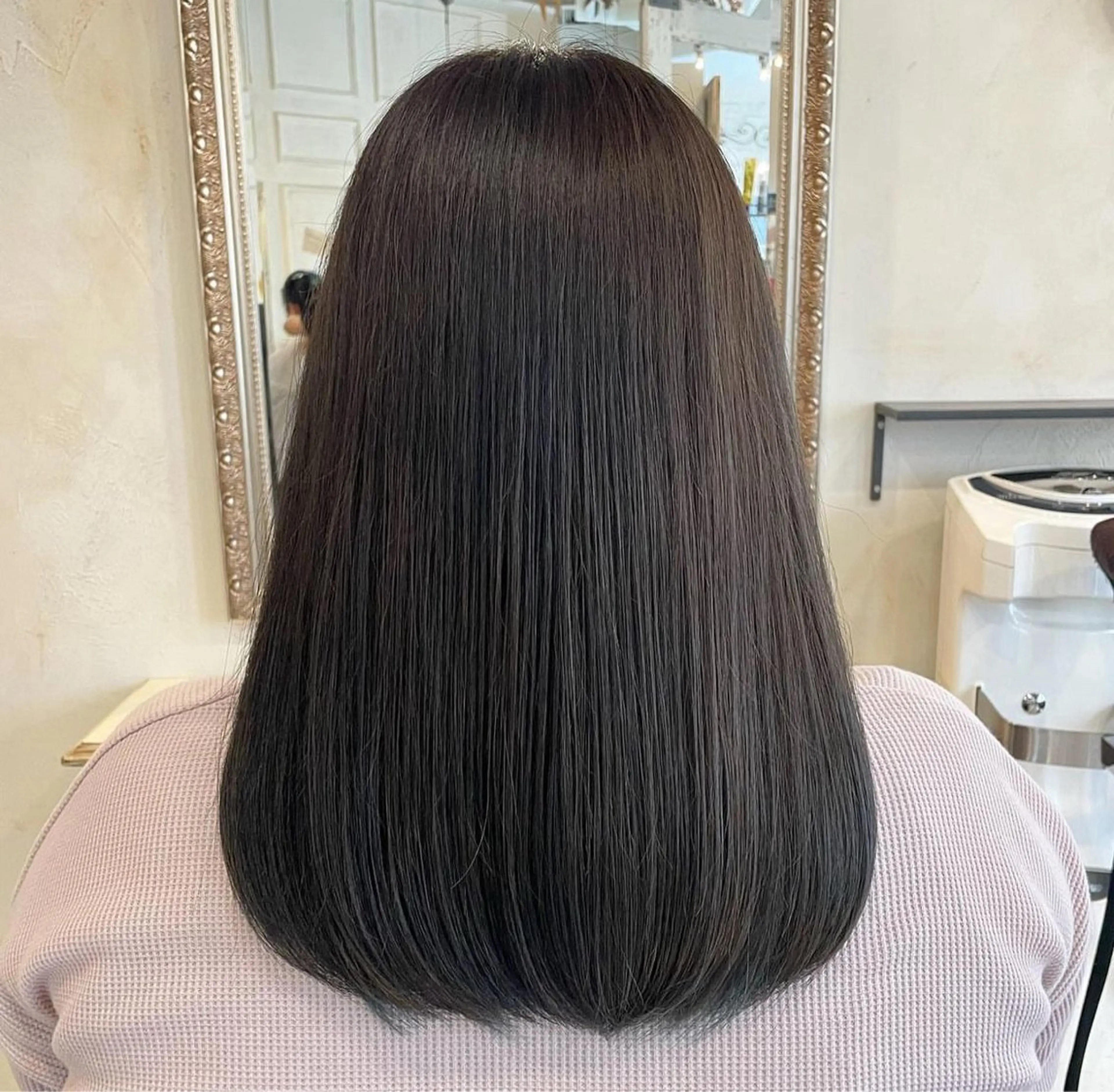 縮毛矯正＋ヘアエステの写真