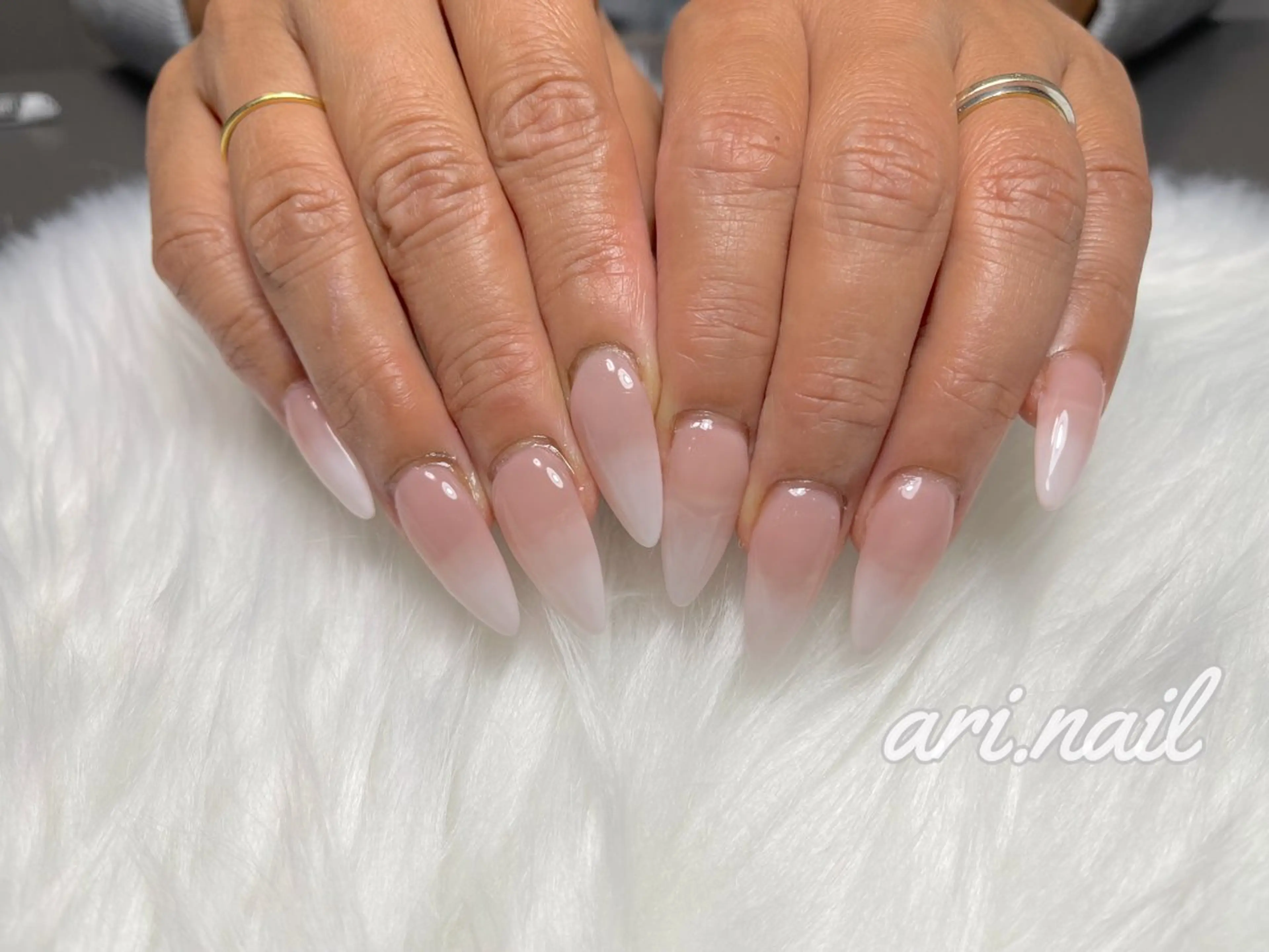 ネイル 長さ出し ari. nailのネイルデザイン