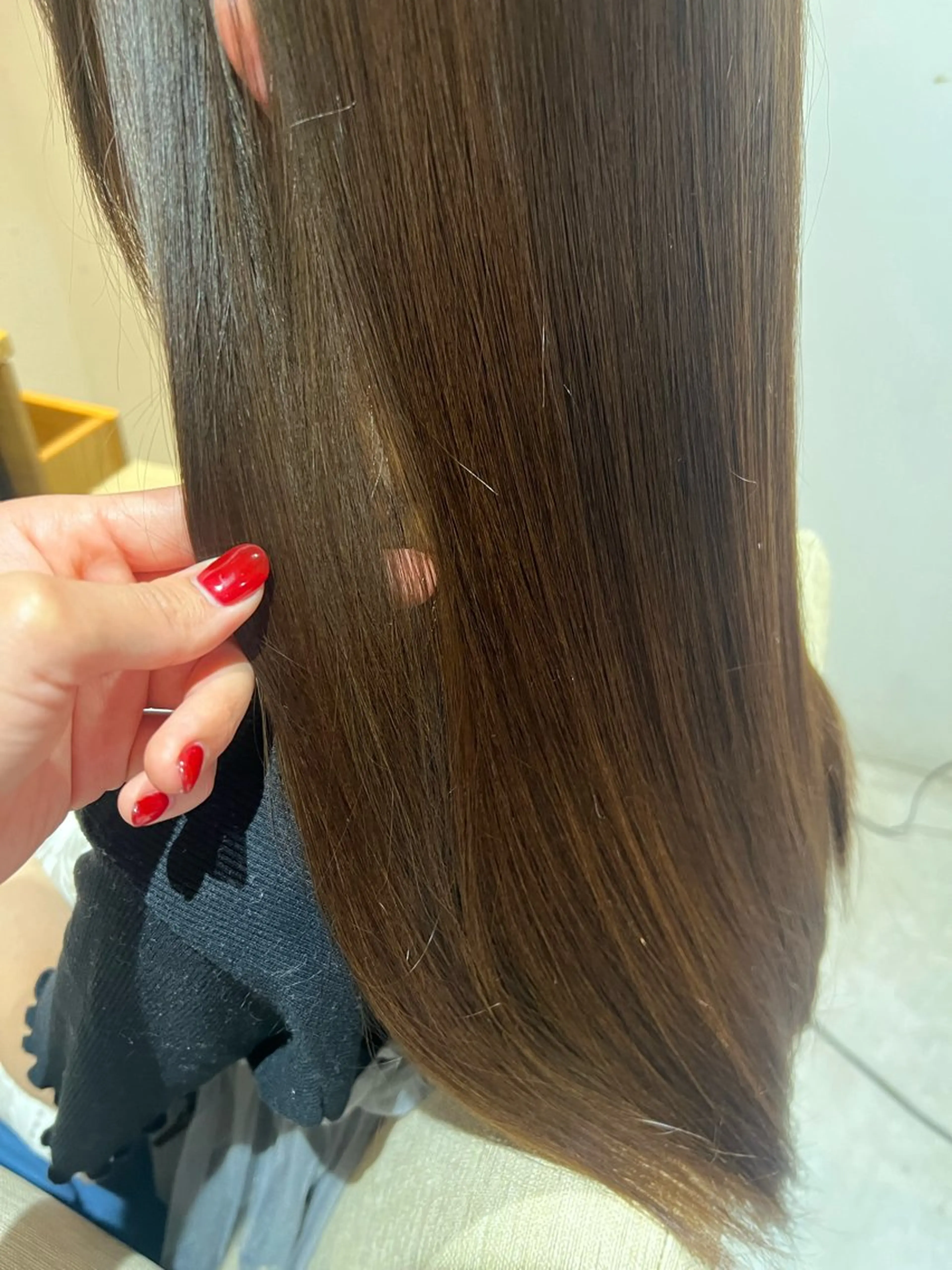 ロング カラー カット ヘアカラー ブルームヘアデザイン かこ。のヘアスタイル