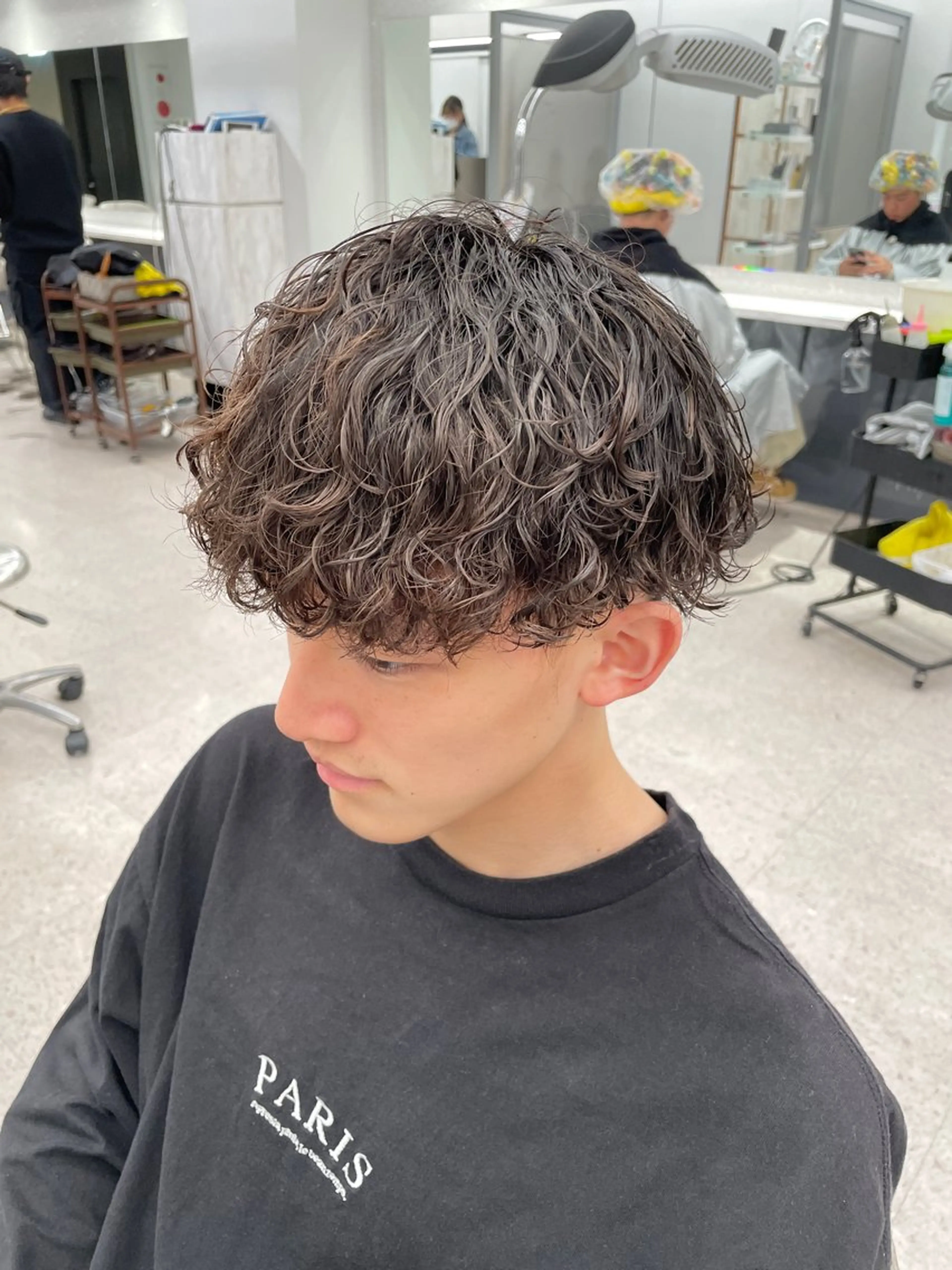 パーマ メンズ メンズスタイリスト✨ 助川龍哉のヘアスタイル