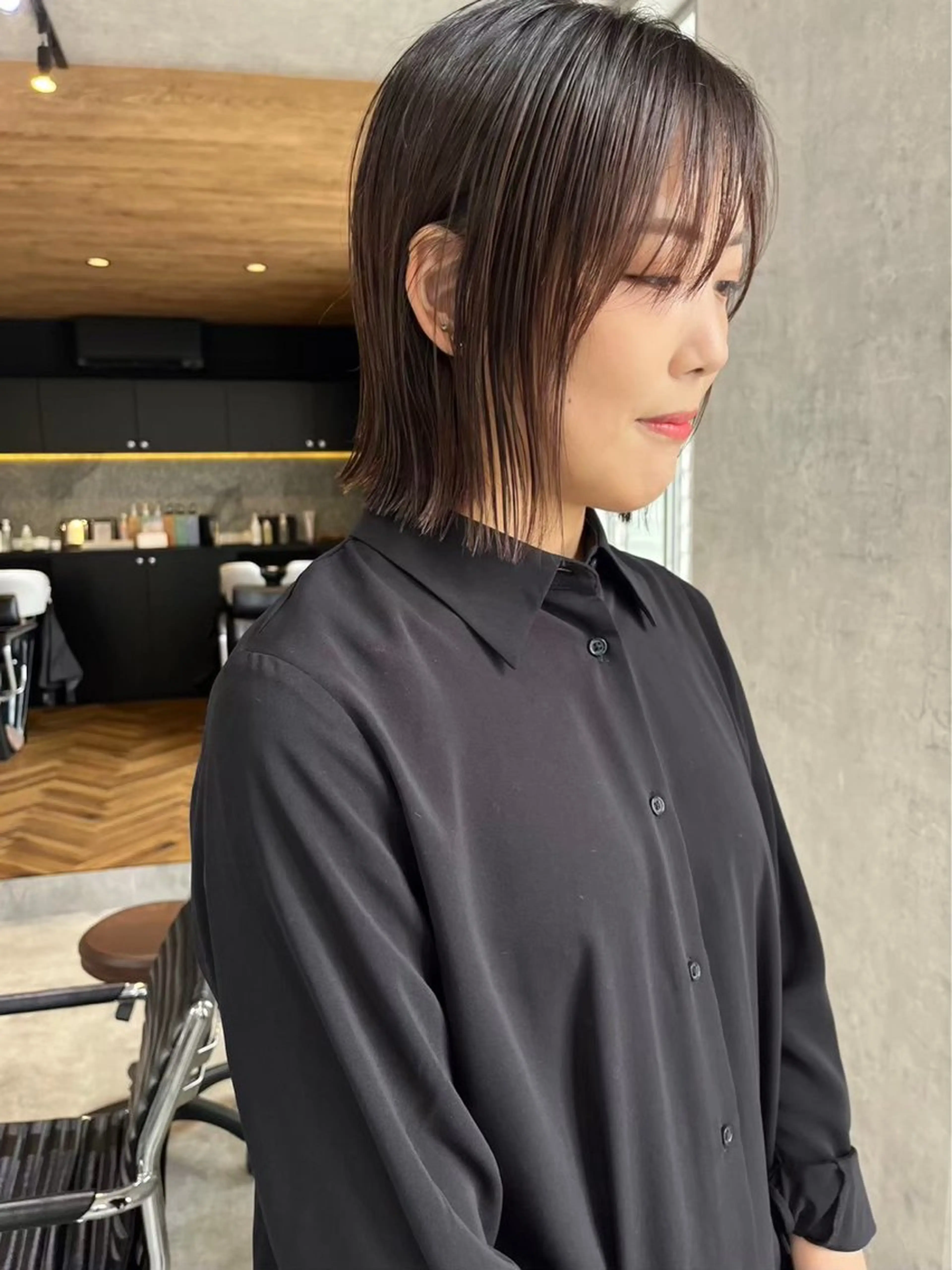 ショート カラー 飯田 晟恭のヘアスタイル