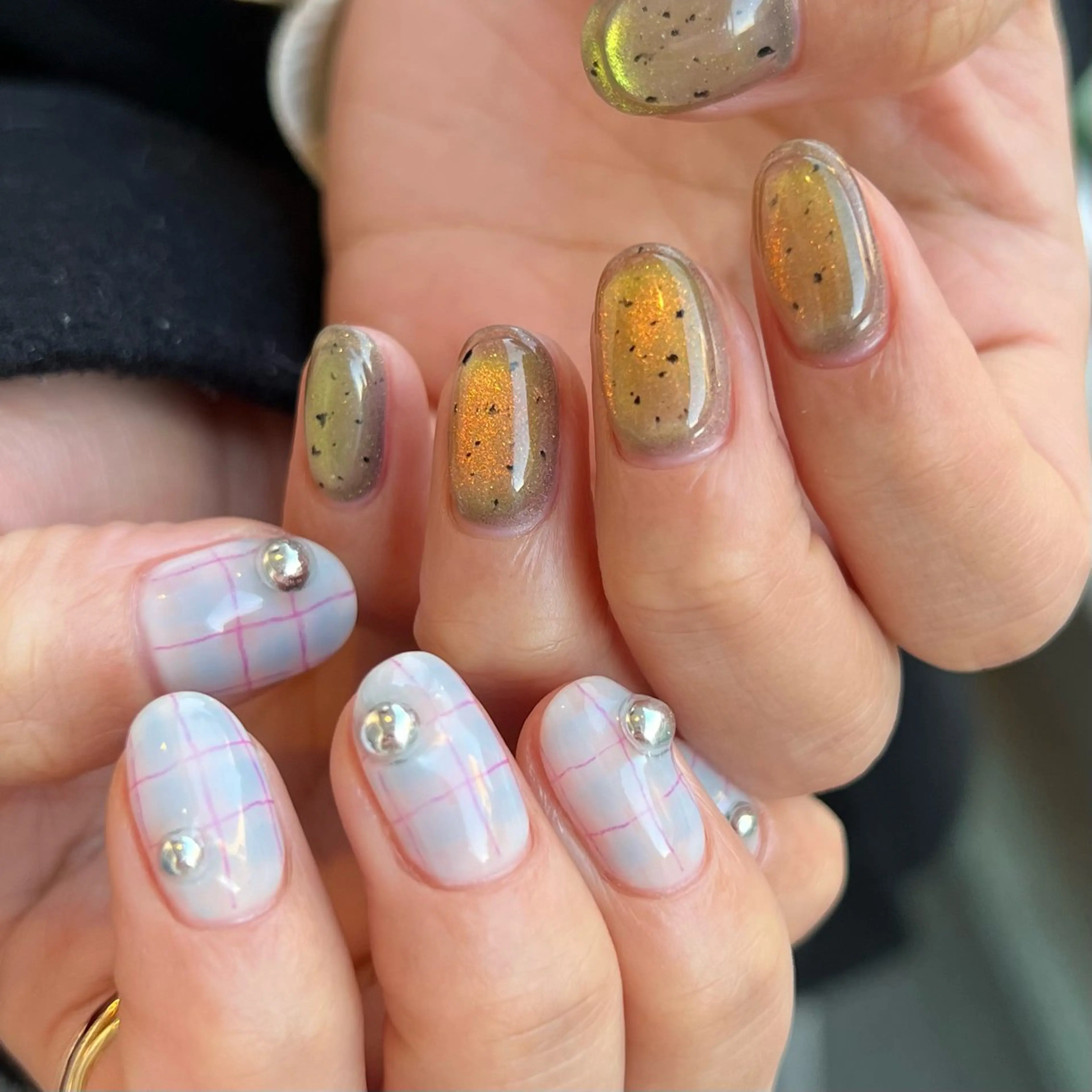 ネイル マグネットネイル kuga amiのネイルデザイン