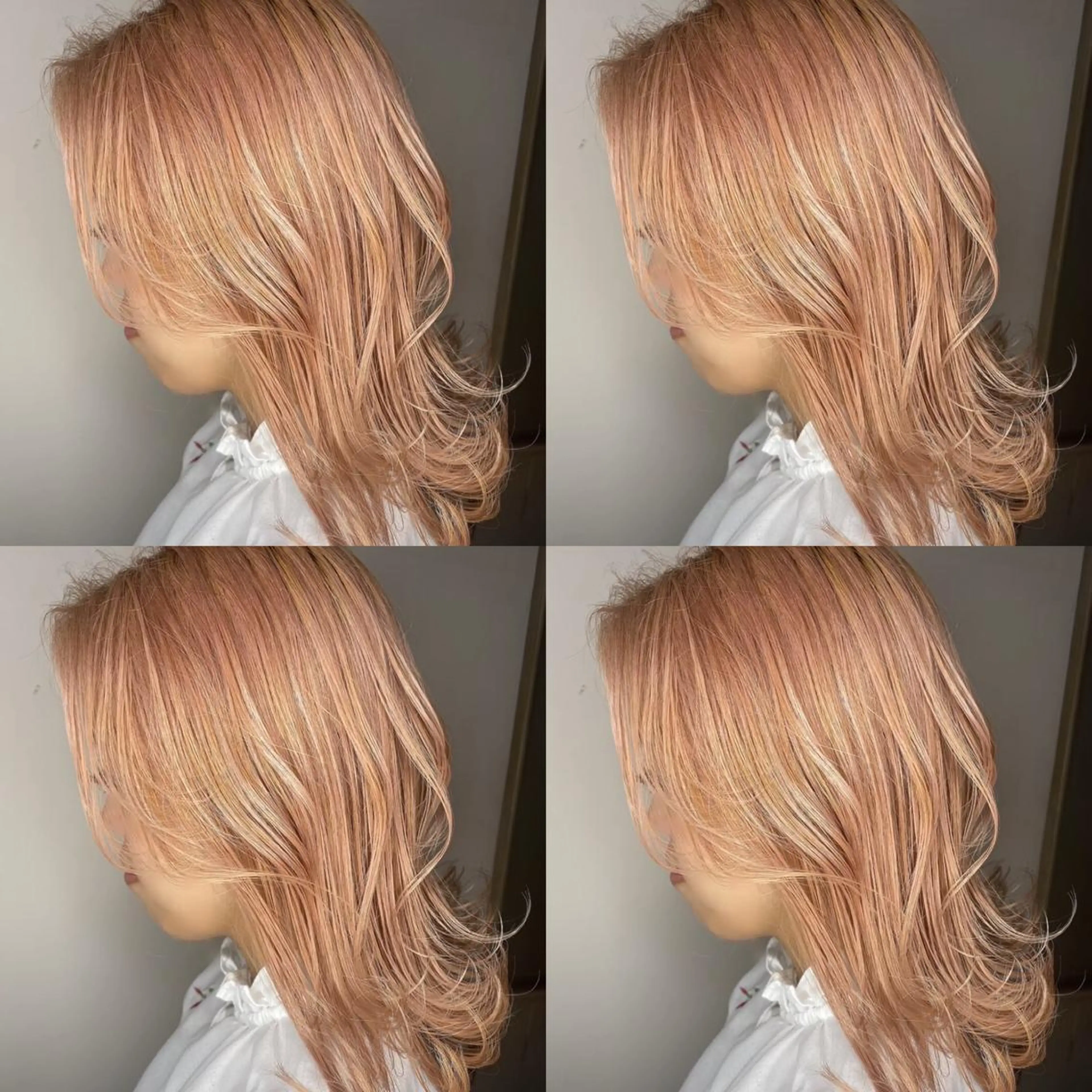 ミディアム カラー レイヤー×髪質改善 マネージャー安藤光司のヘアスタイル