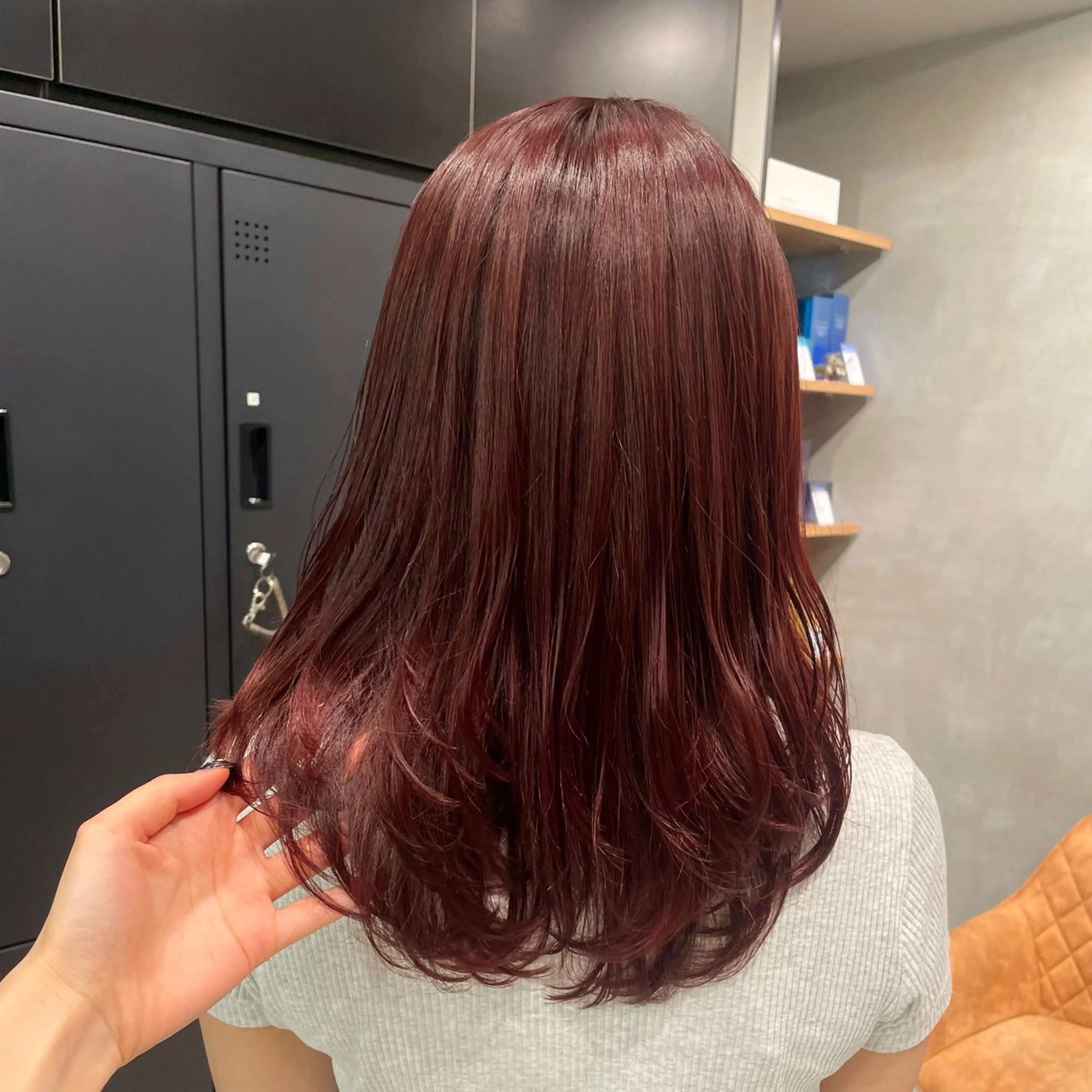 ロング カラー カット ヘアカラー トリートメント ヘッドスパ ヘアセット 暖色レイヤー 🥀REIRIのヘアスタイル