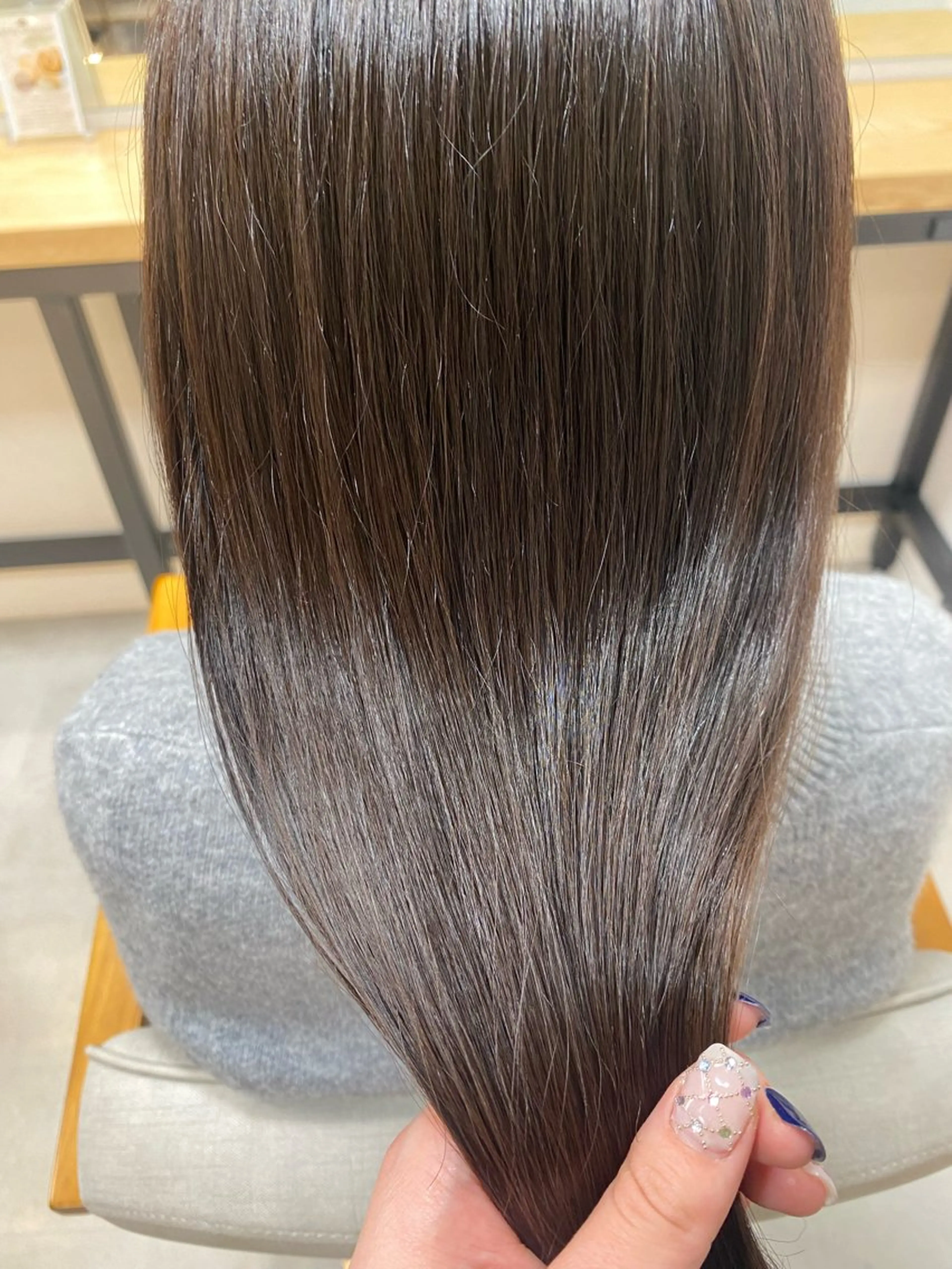 ロング カラー ブラウンカラー HIYORI🧁 登戸のヘアスタイル