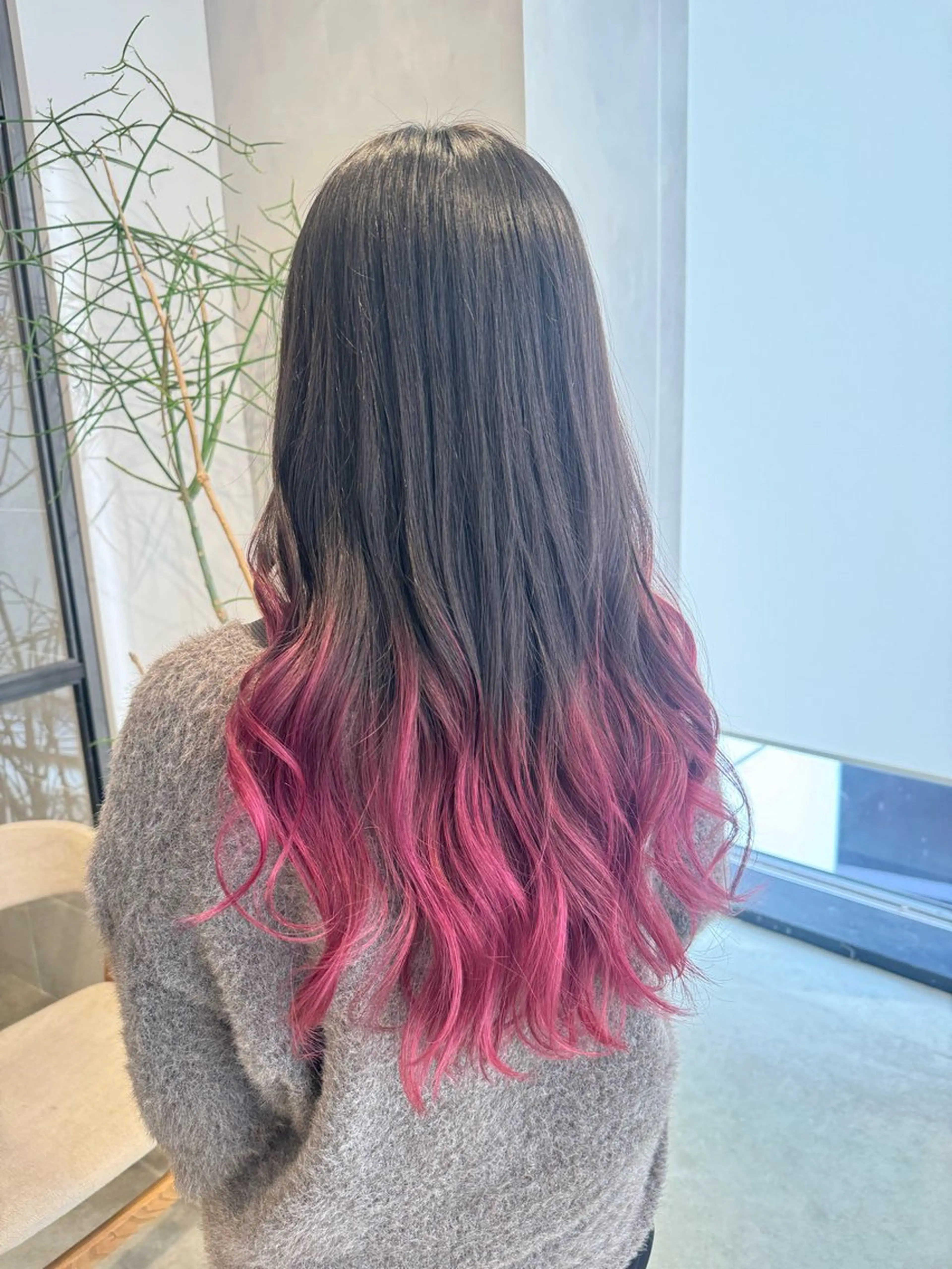 カラー ピンクカラー カット ヘアカラー トリートメント 透明感カラー✨艶髪 制作🌱山根あゆみのヘアスタイル