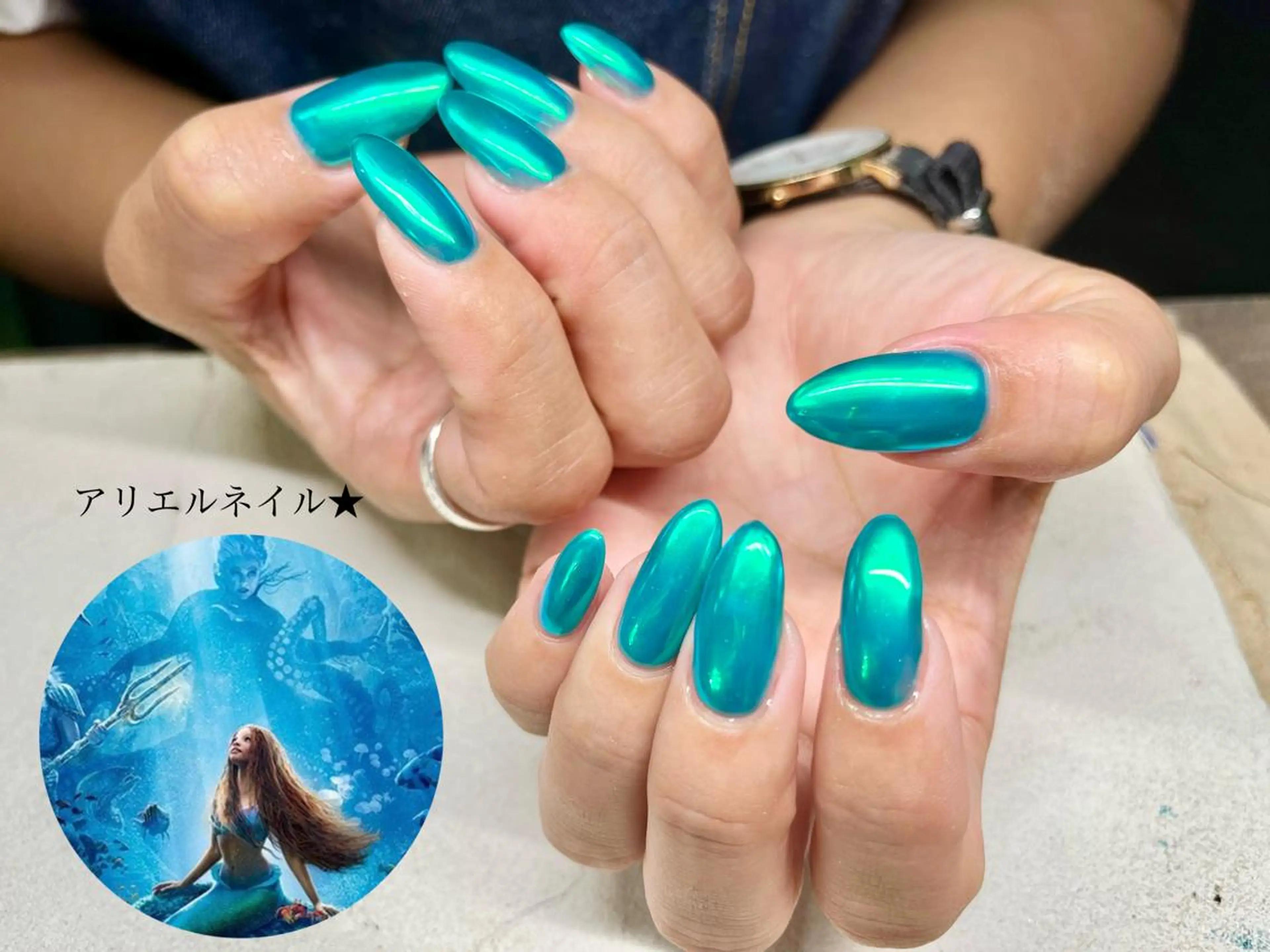 ［オフ有］マグネット／フラッシュ／ミラーネイルワンカラー　　新規オフ無料¥7700の写真