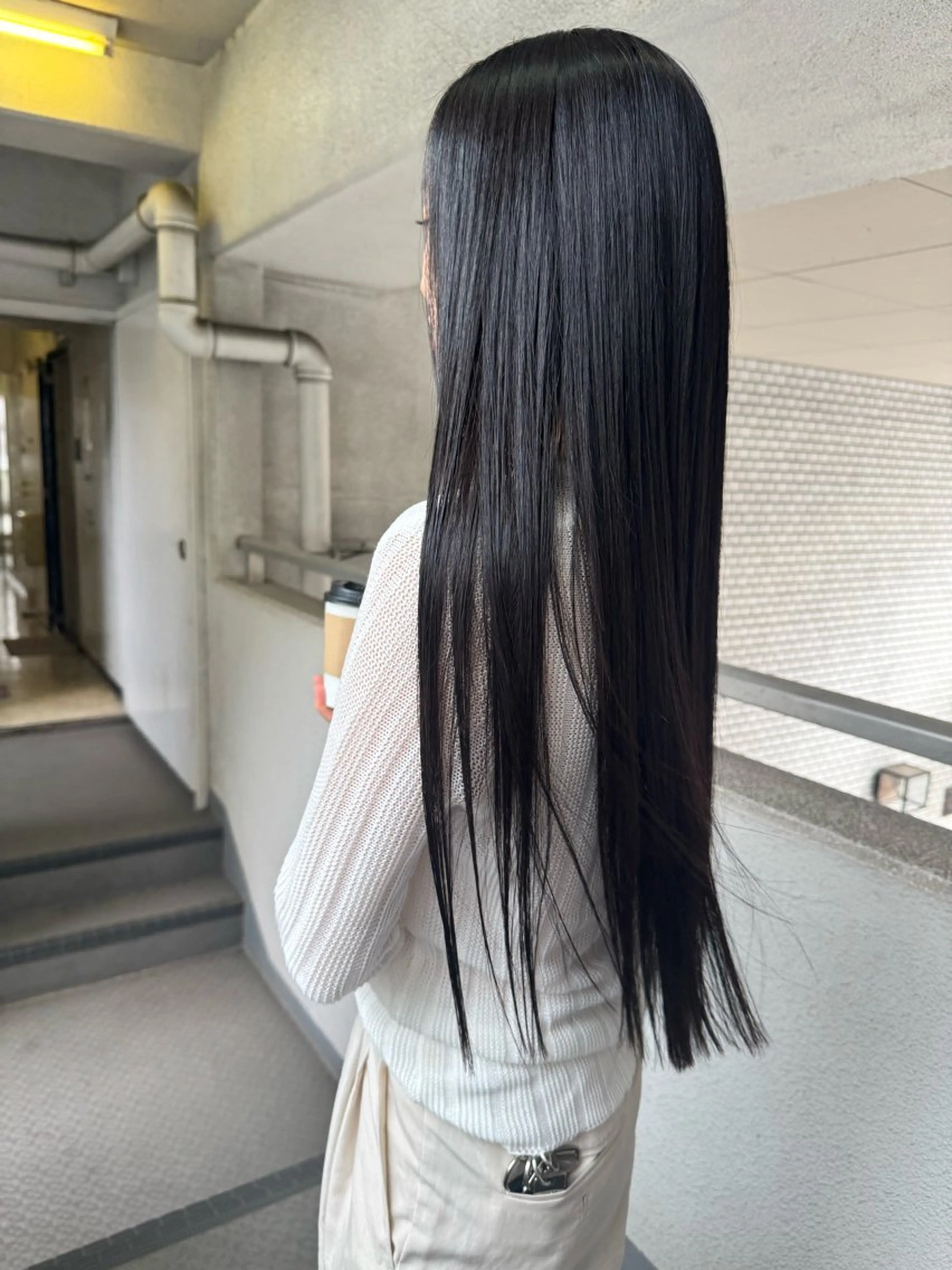 カラー カット ヘアカラー ブリーチカラー🎀 韓国風/寺門美優のヘアスタイル