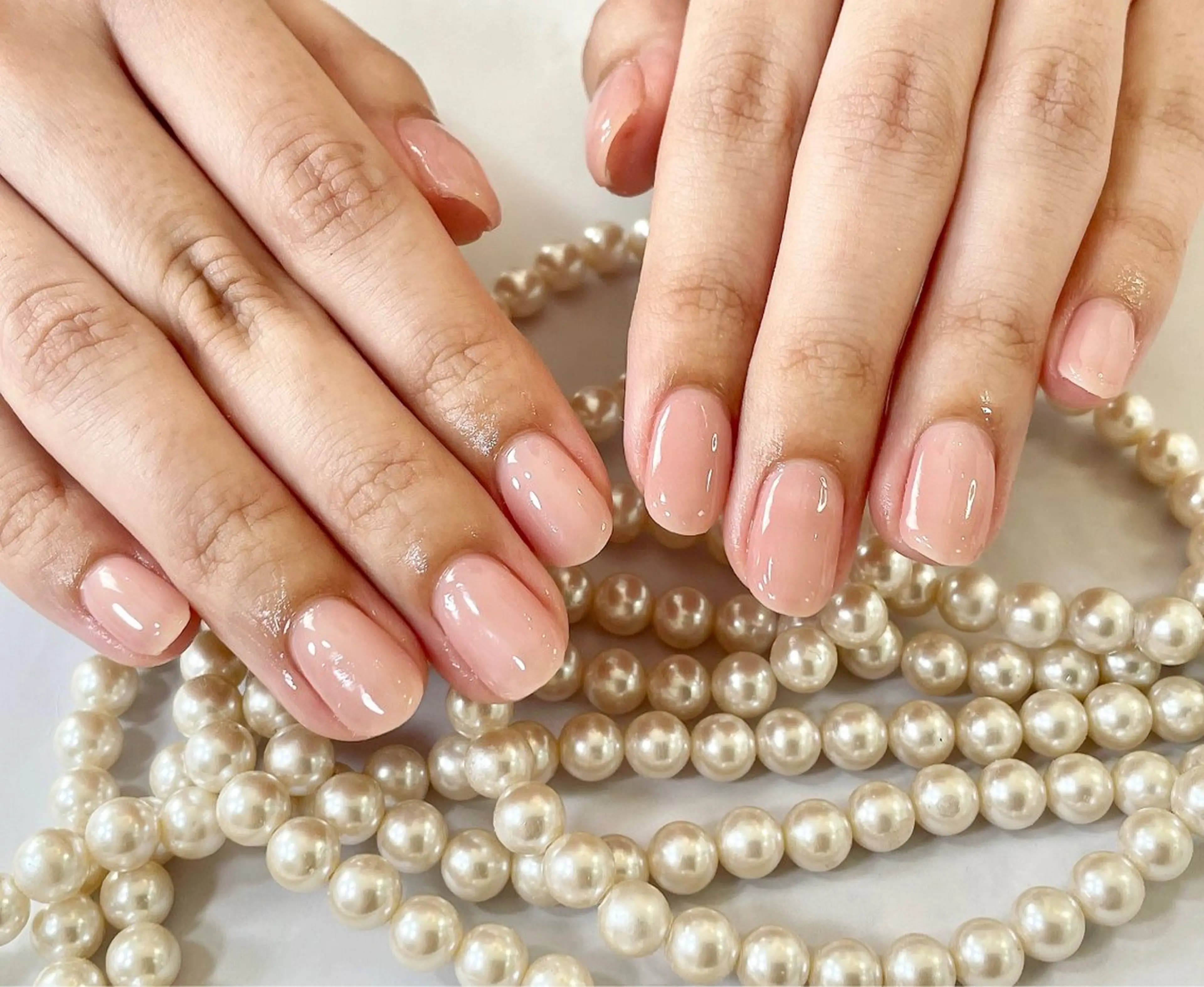 ショート ハンドネイル BURGUNDY 🌹eriのネイルデザイン