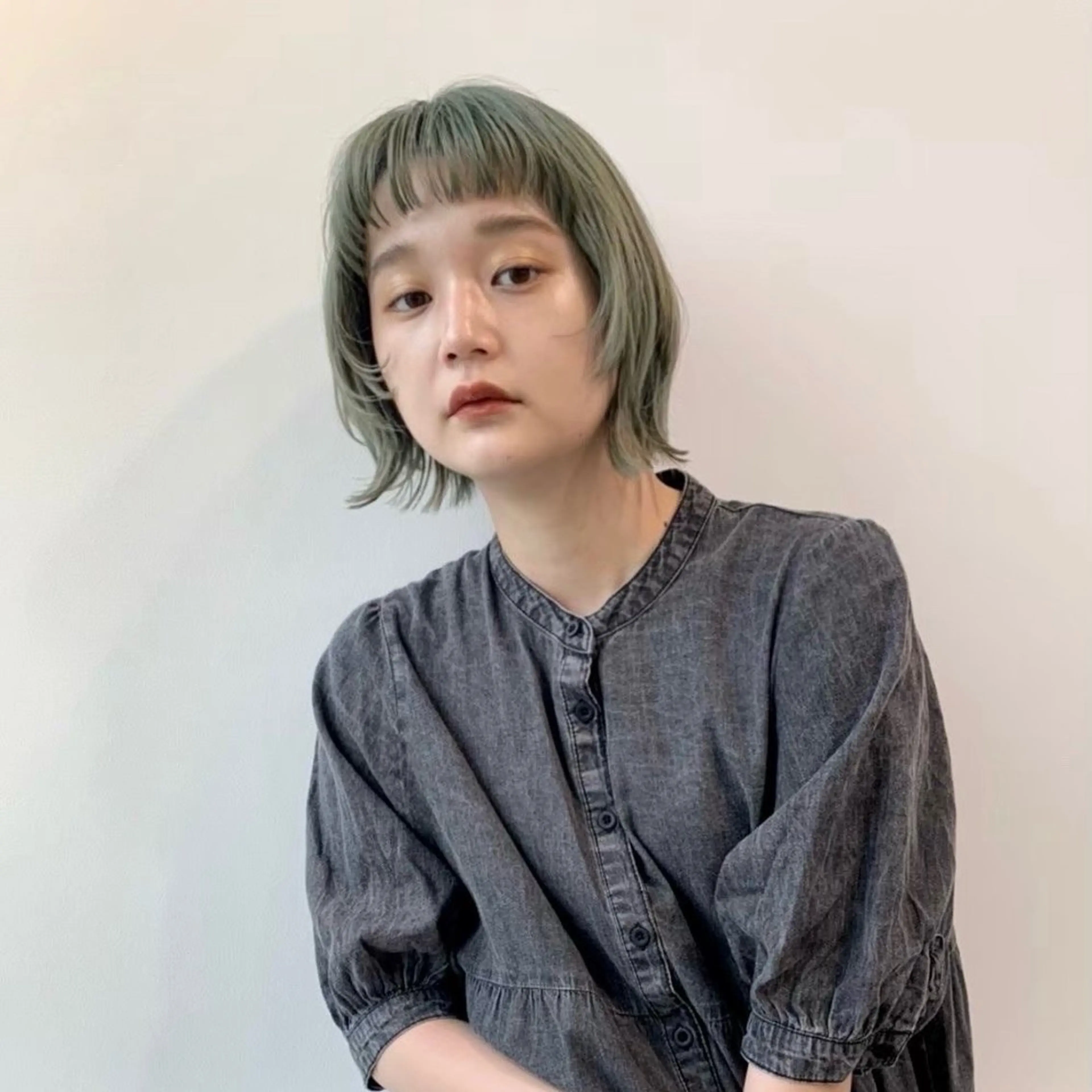 カラー 透けるカラー 🫧‪かふうのヘアスタイル