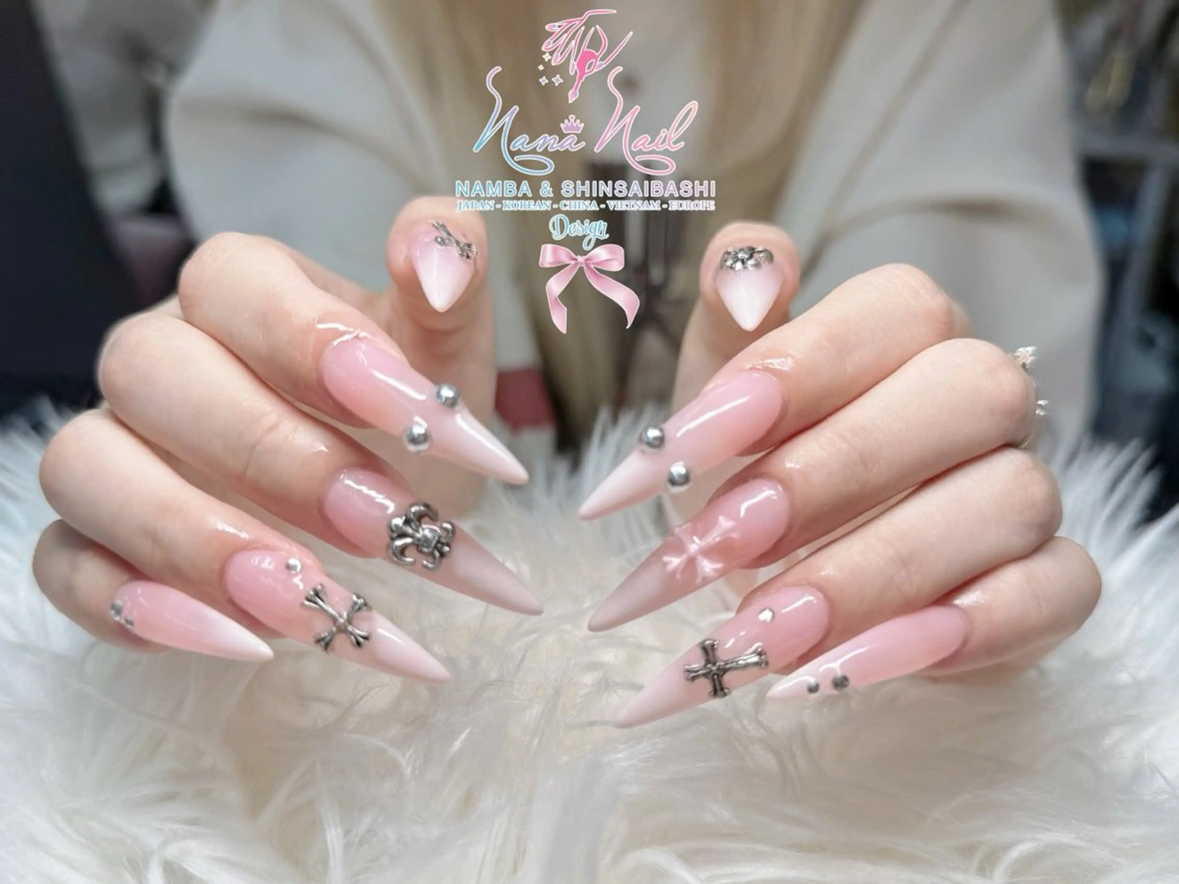 ネイル フットネイル ジェルネイル 持ち込み ネイルチップ ハンドネイル リナネイル 長堀橋店／東心斎橋店のネイルデザイン