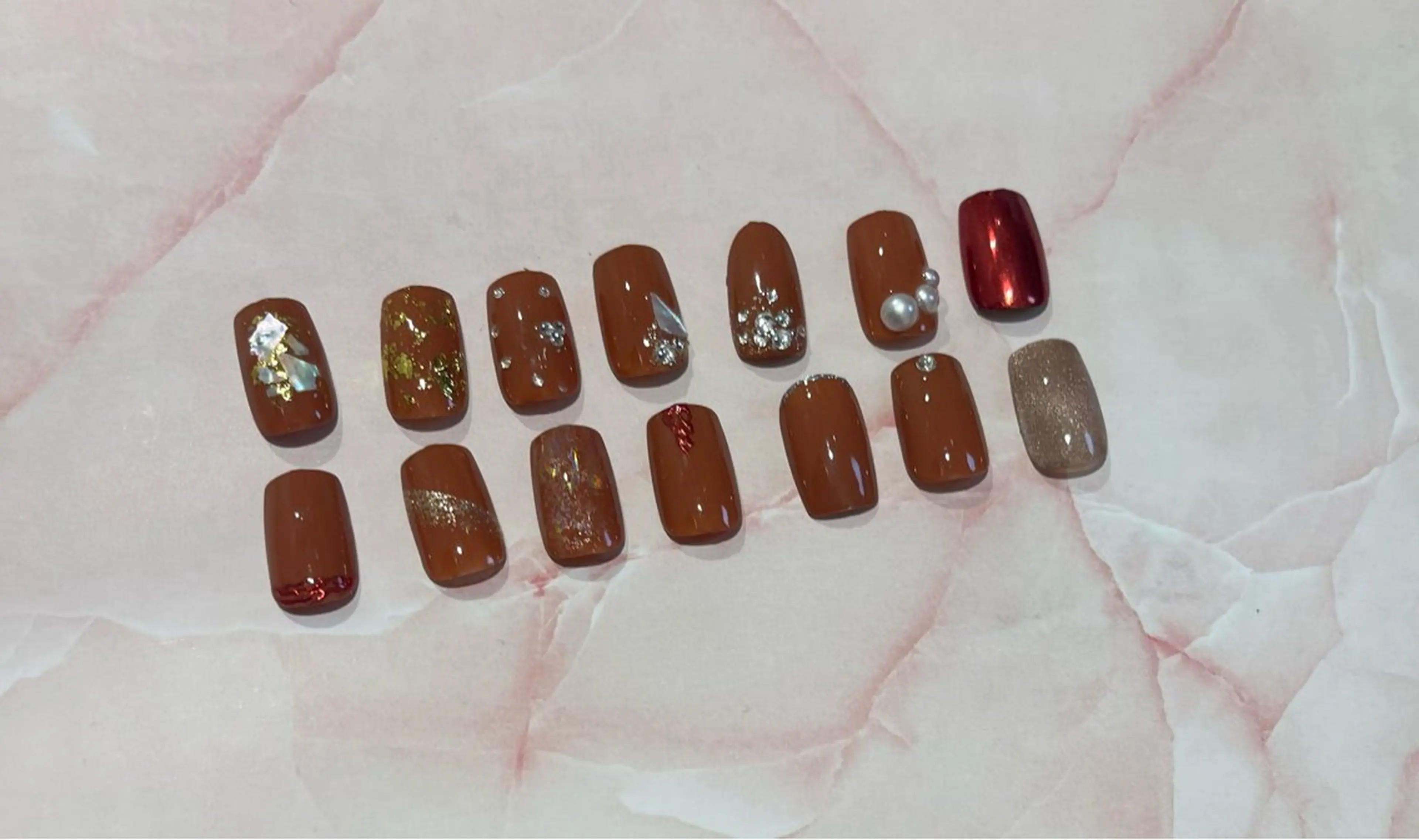 ネイル 🐶 🐾のネイルデザイン