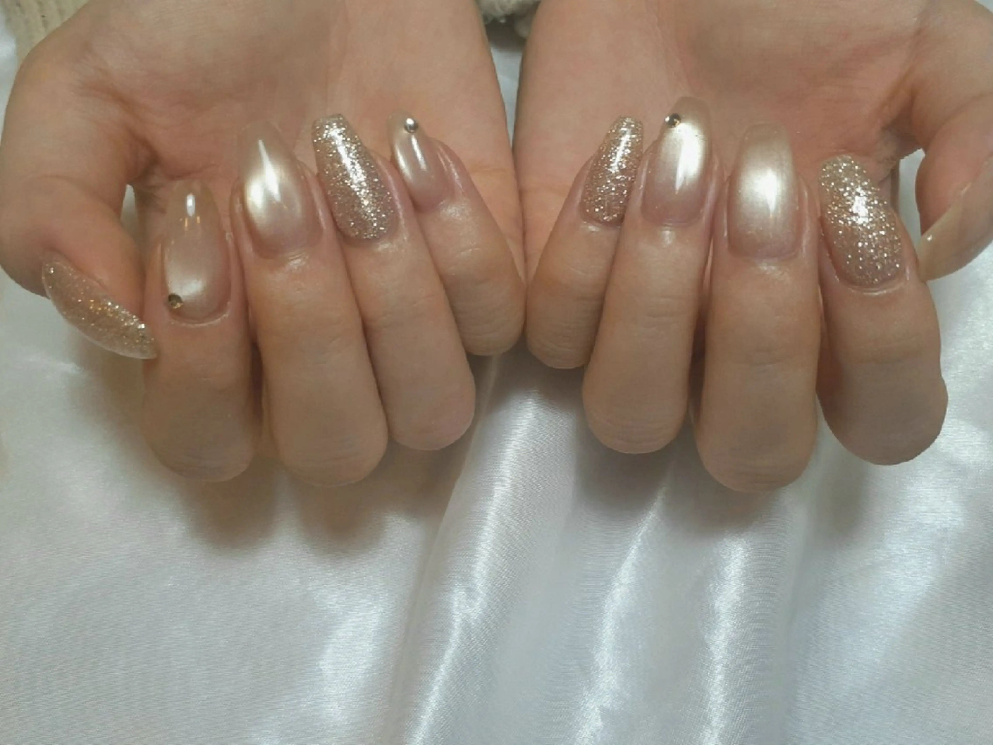 ネイル ハンドネイル ハンドケア 本町/北浜peTiT saori🌼のネイルデザイン