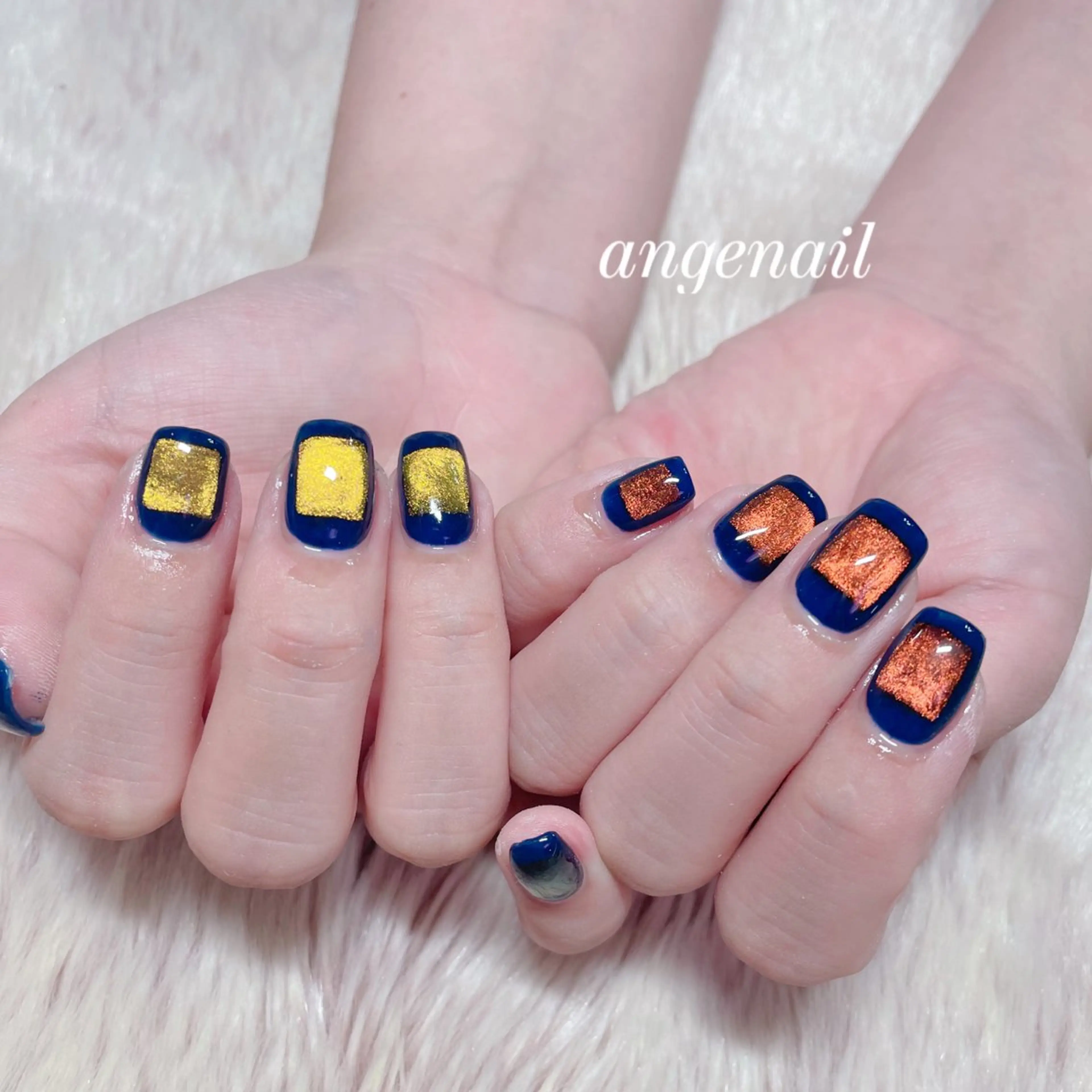 ネイル ハンドネイル オーナーネイリスト MAKIのネイルデザイン