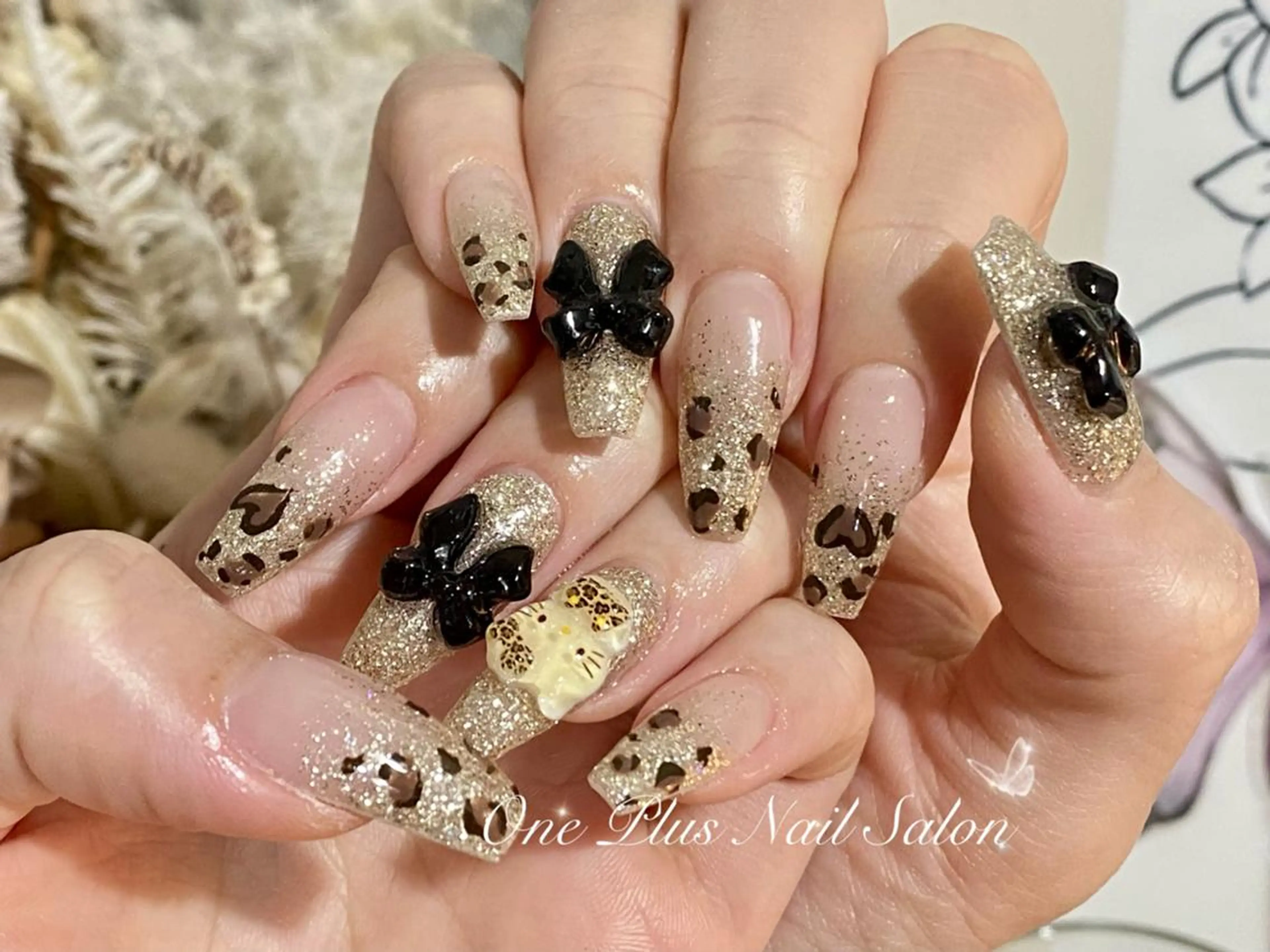 ネイル フレンチネイル グラデーション マグネットネイル ワンカラーネイル 春ネイル One Plus Nail Salonのネイルデザイン