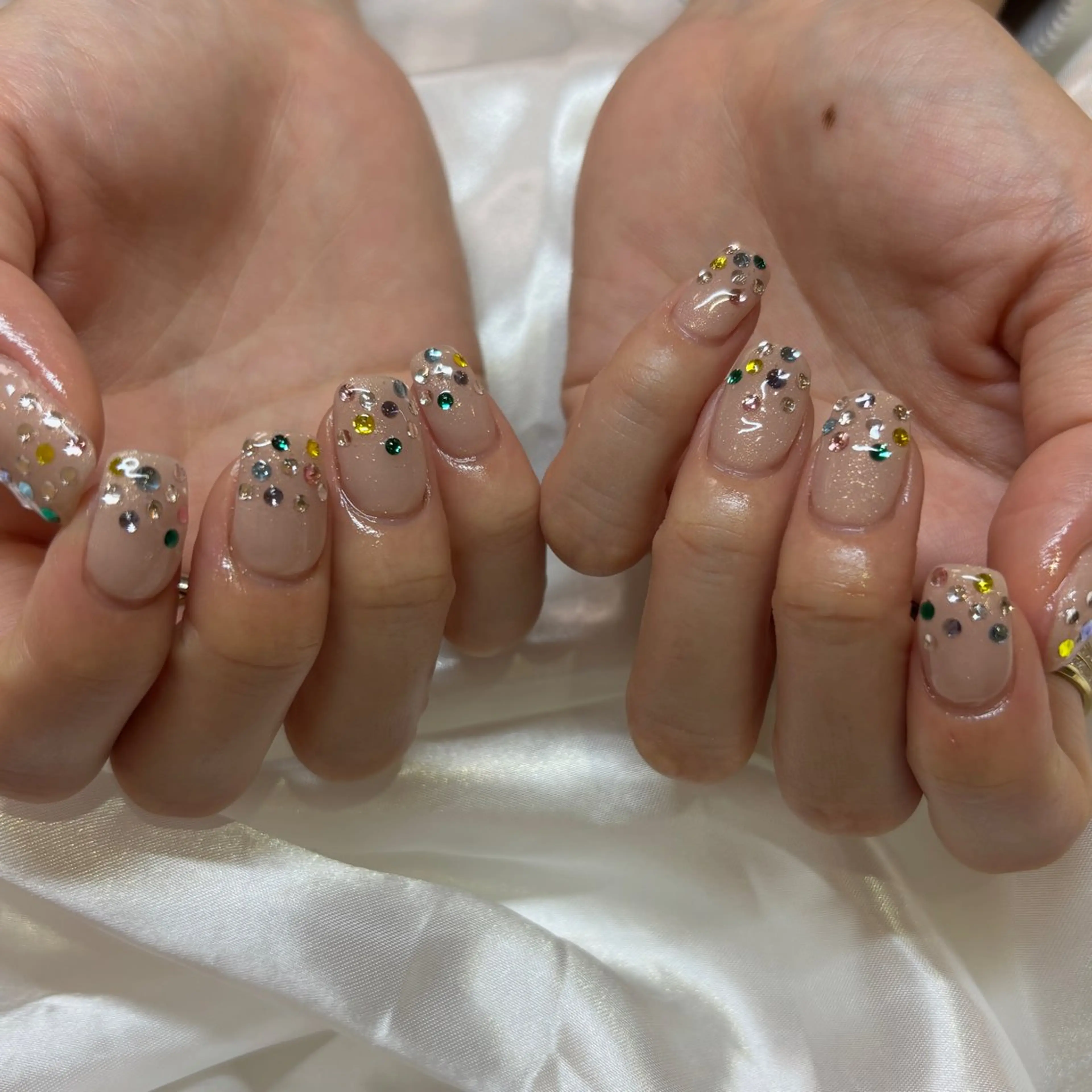 ネイル ハンドネイル YURIN 𓈒ㅤׂ 𝜗𝜚のネイルデザイン