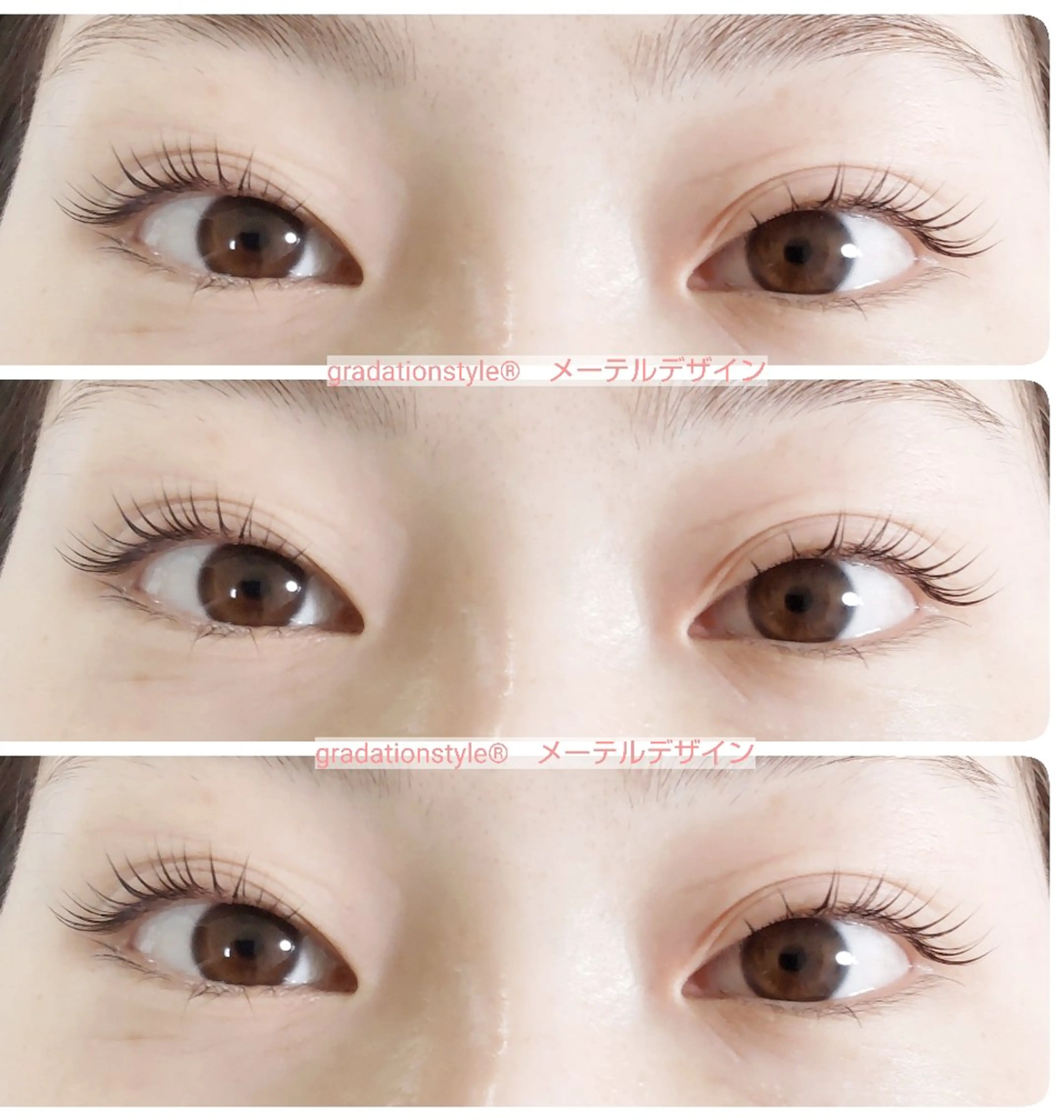 マツエク・マツパ 🎼グラデーション スタイル札幌♫*⁠✧のマツエク・マツパデザイン