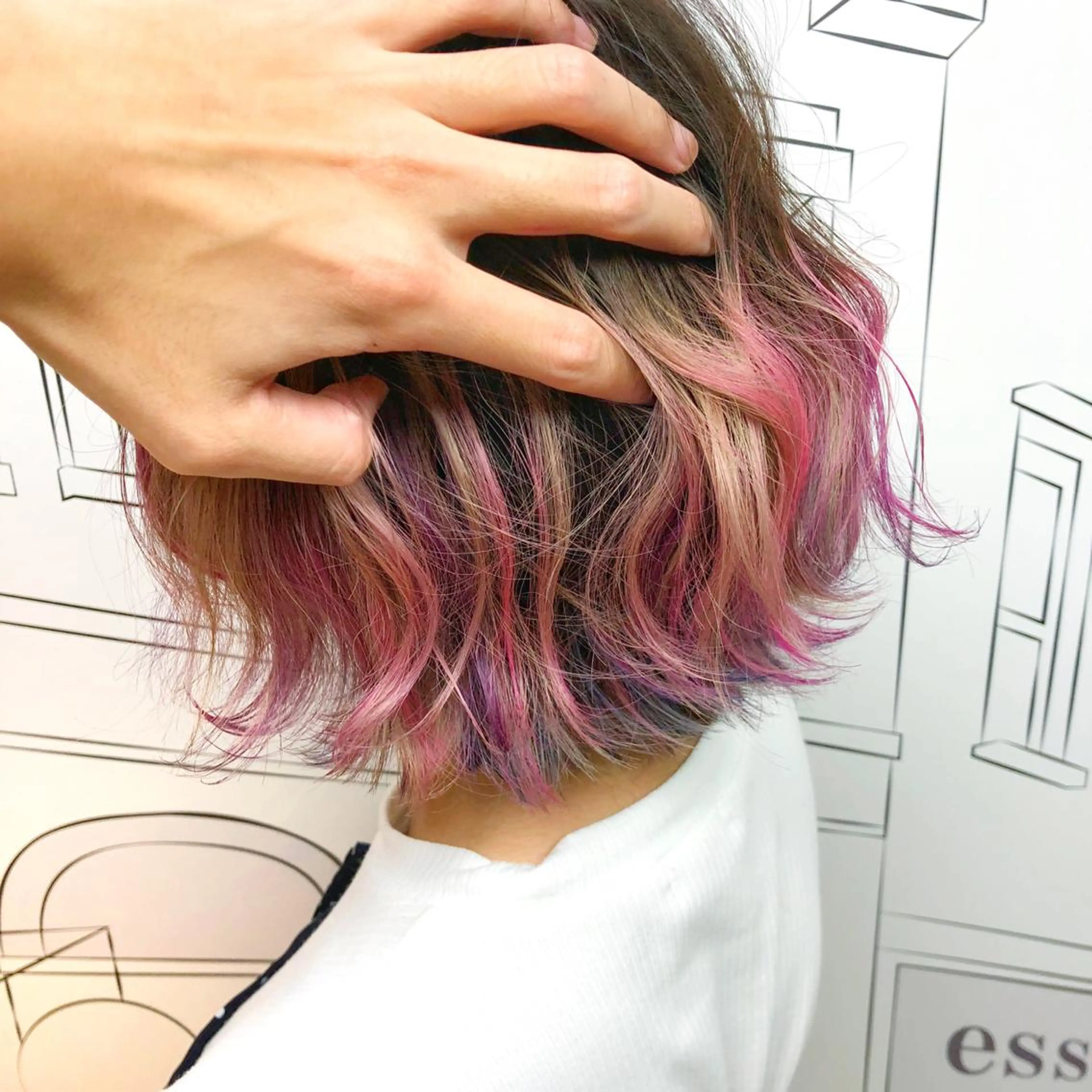 ミディアム レイヤー⭐️カラー ⭐️平川雅史のヘアスタイル