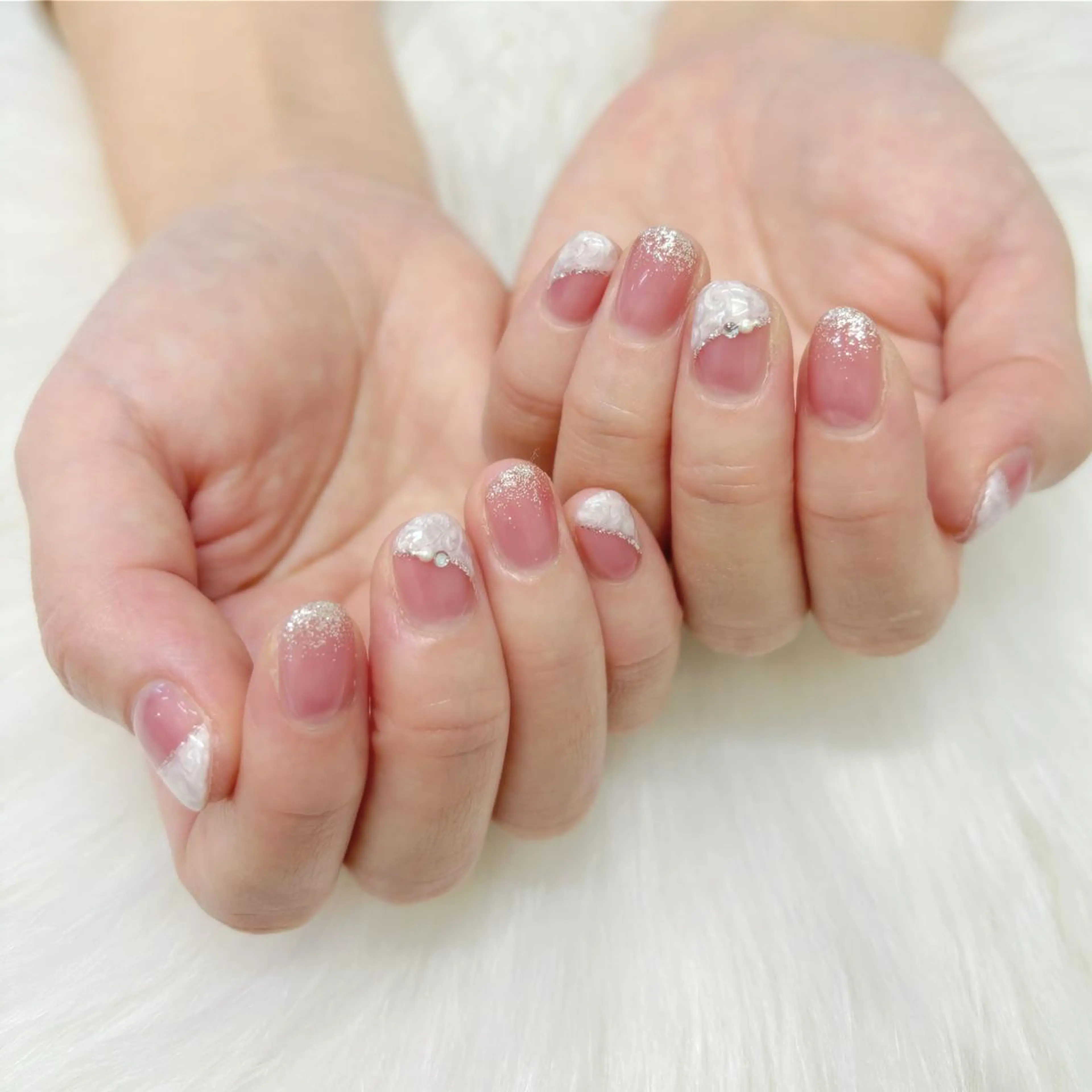 ネイル チークネイル 長さ出し フットネイル フレンチネイル ジェルネイル ハンドネイル リラネイル Aikenのネイルデザイン