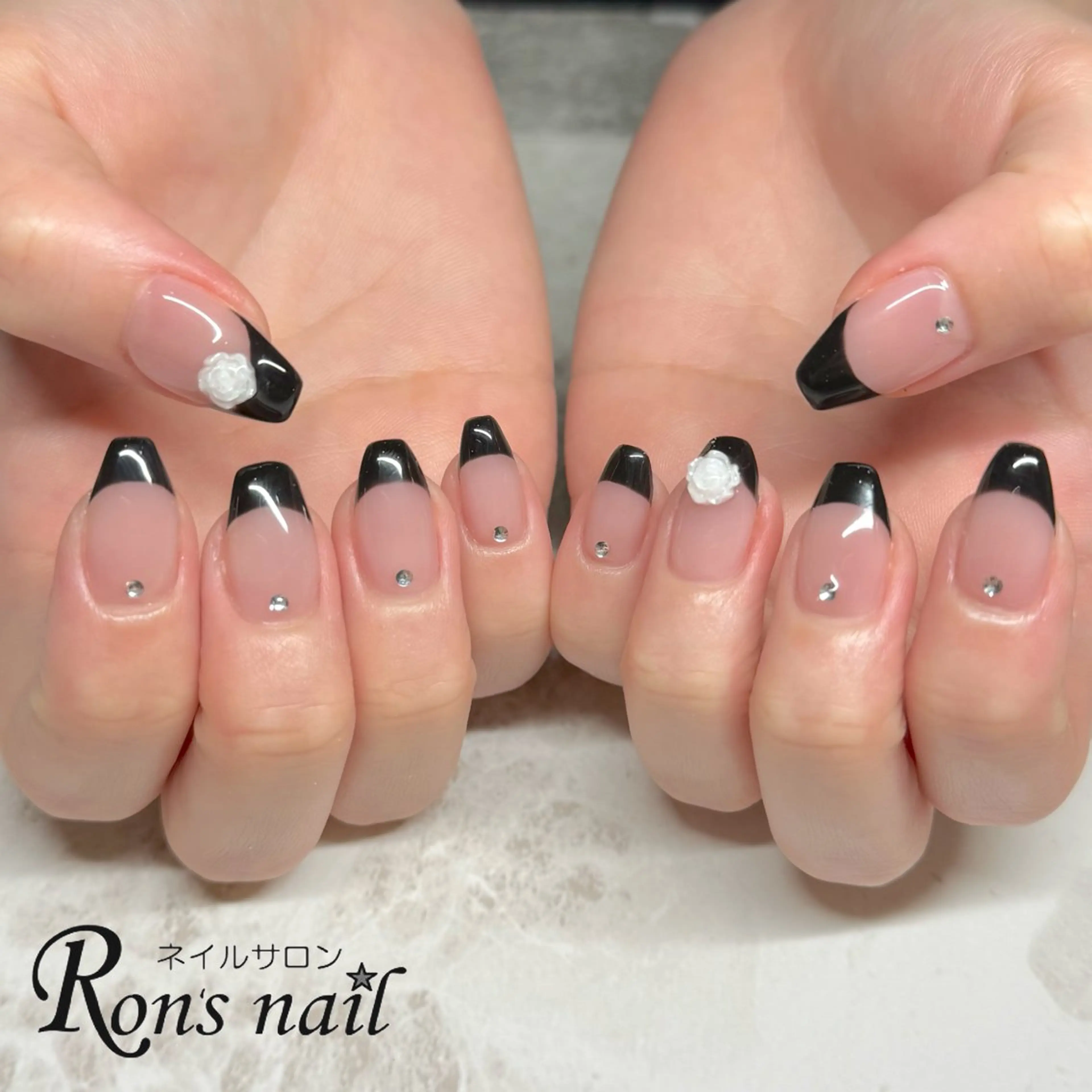 ネイル Ron's nail 笹岡のネイルデザイン