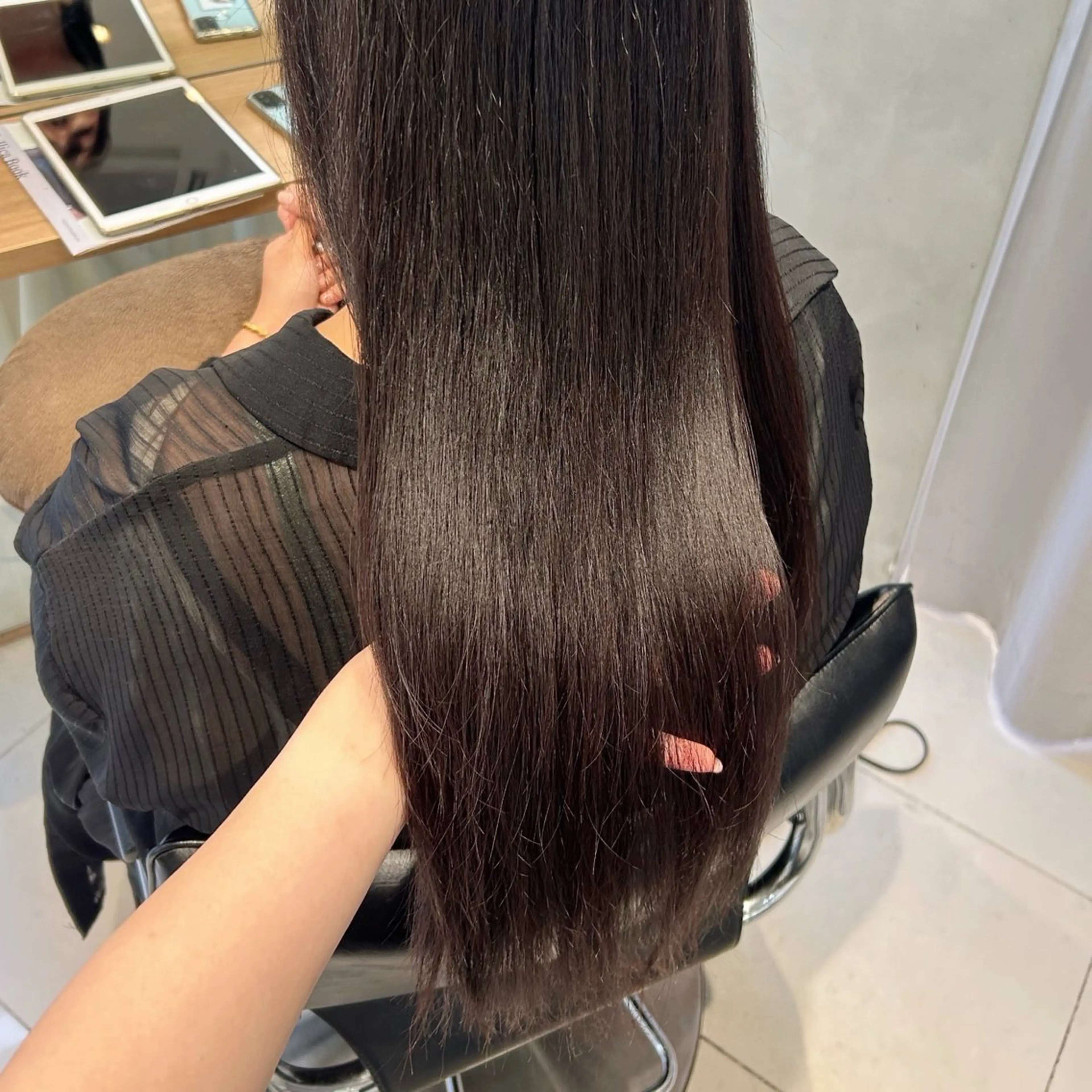 ︎︎🌟韓国艶カラー ︎🌟璃奈 (ﾘﾅ)のヘアスタイル