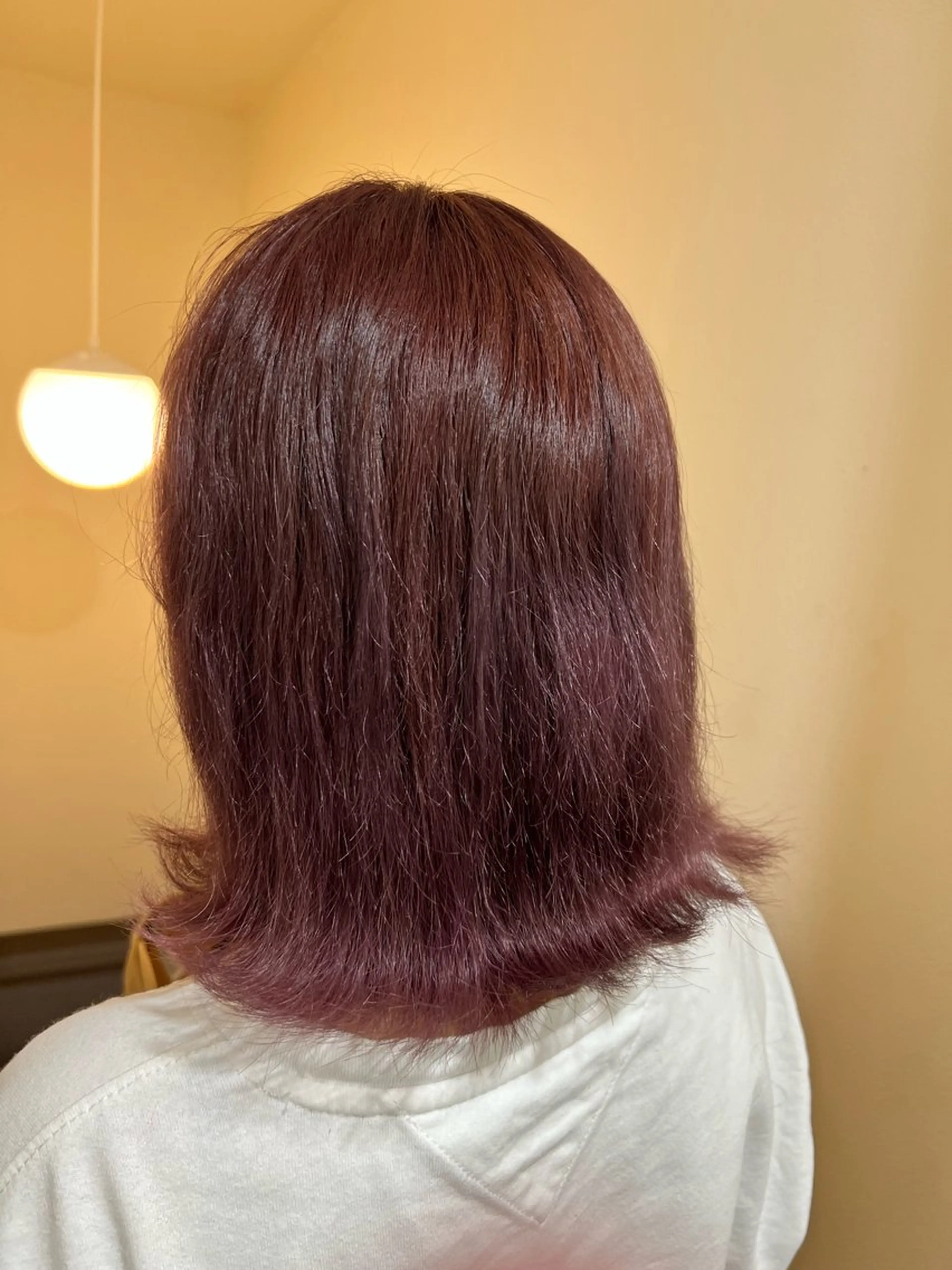 ミディアム Academy 家坂のヘアスタイル