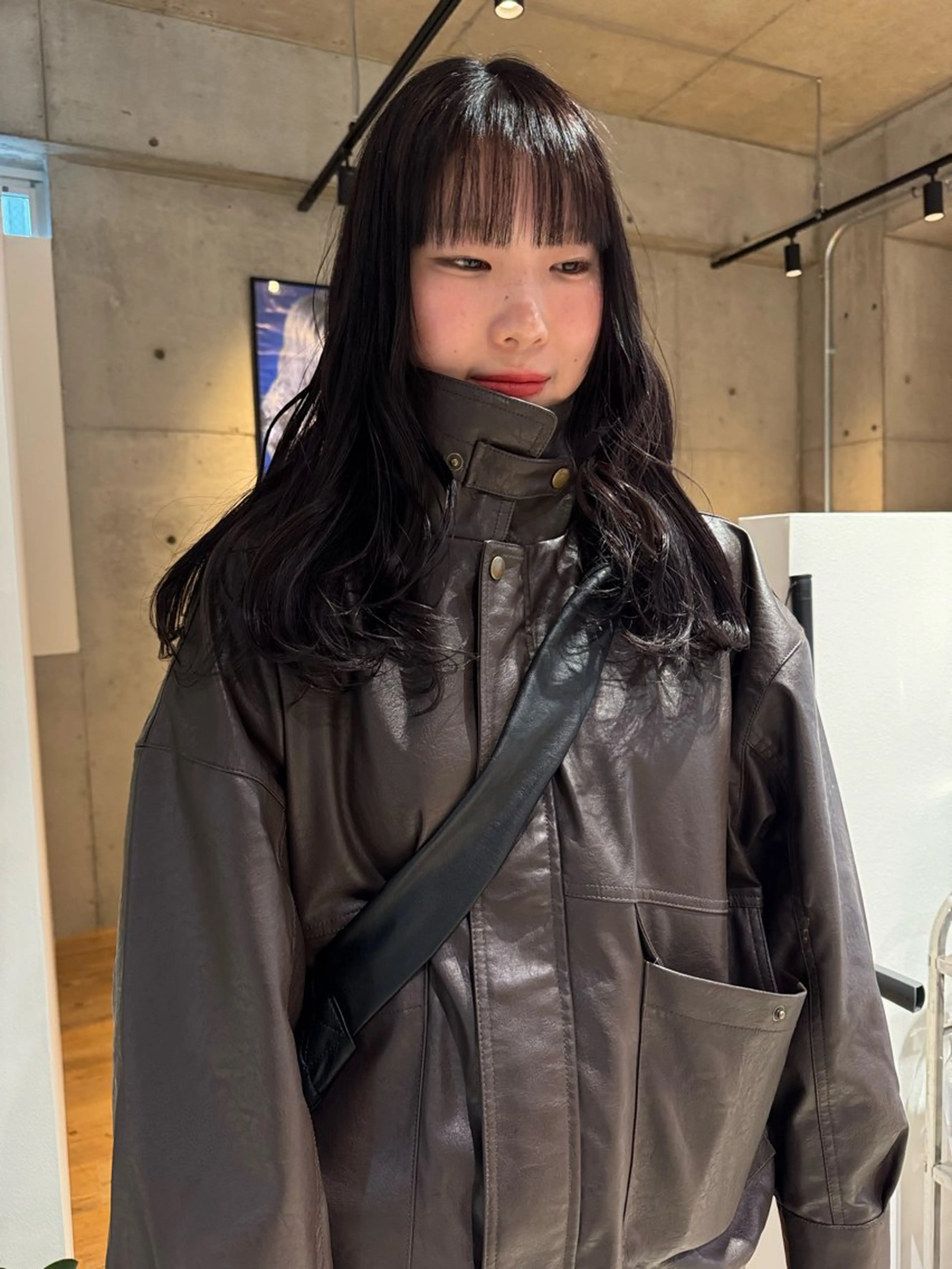 ロング カラー akari/ 透明感/ワンカラーのヘアスタイル