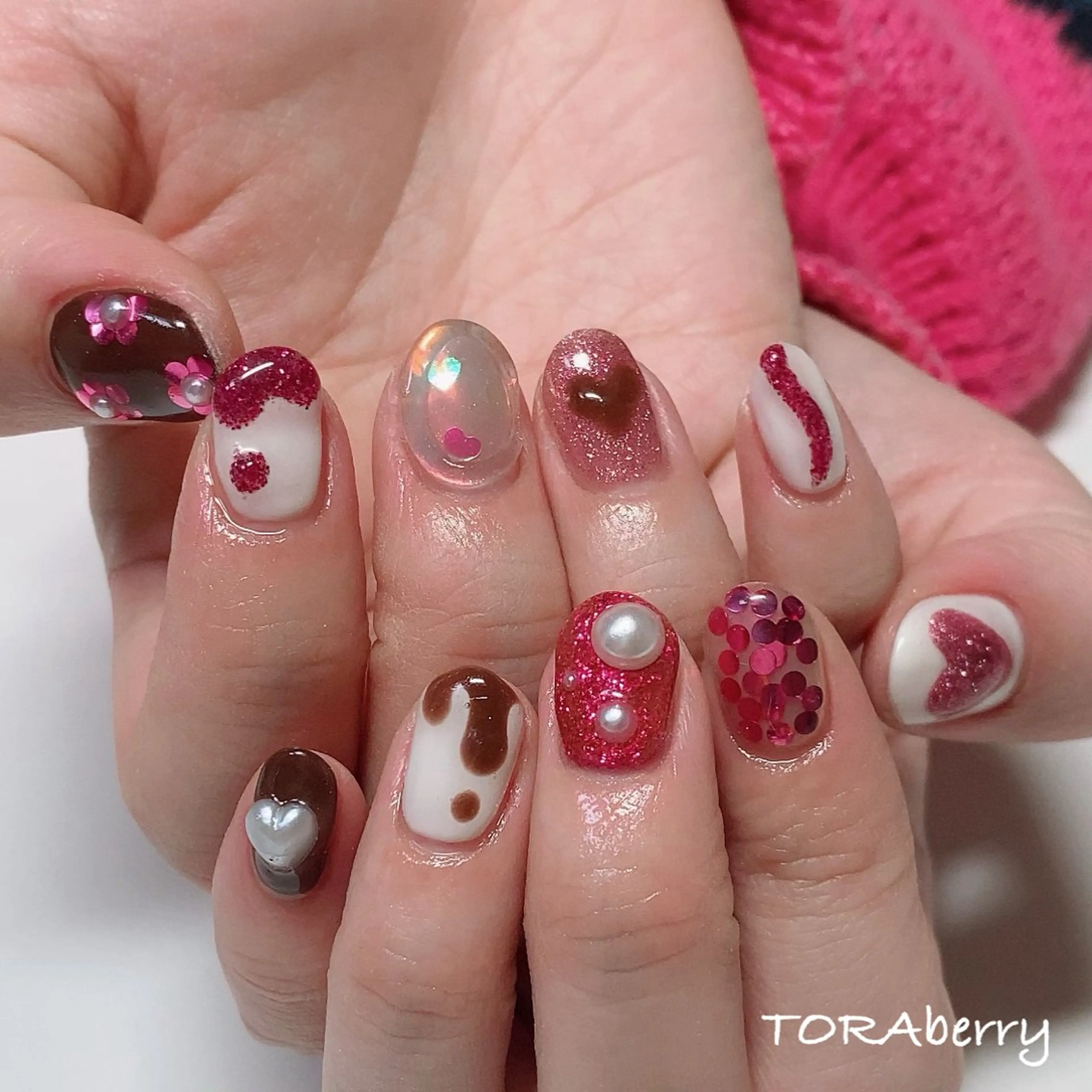 ネイル ハンドネイル ネイリスト なつみのネイルデザイン