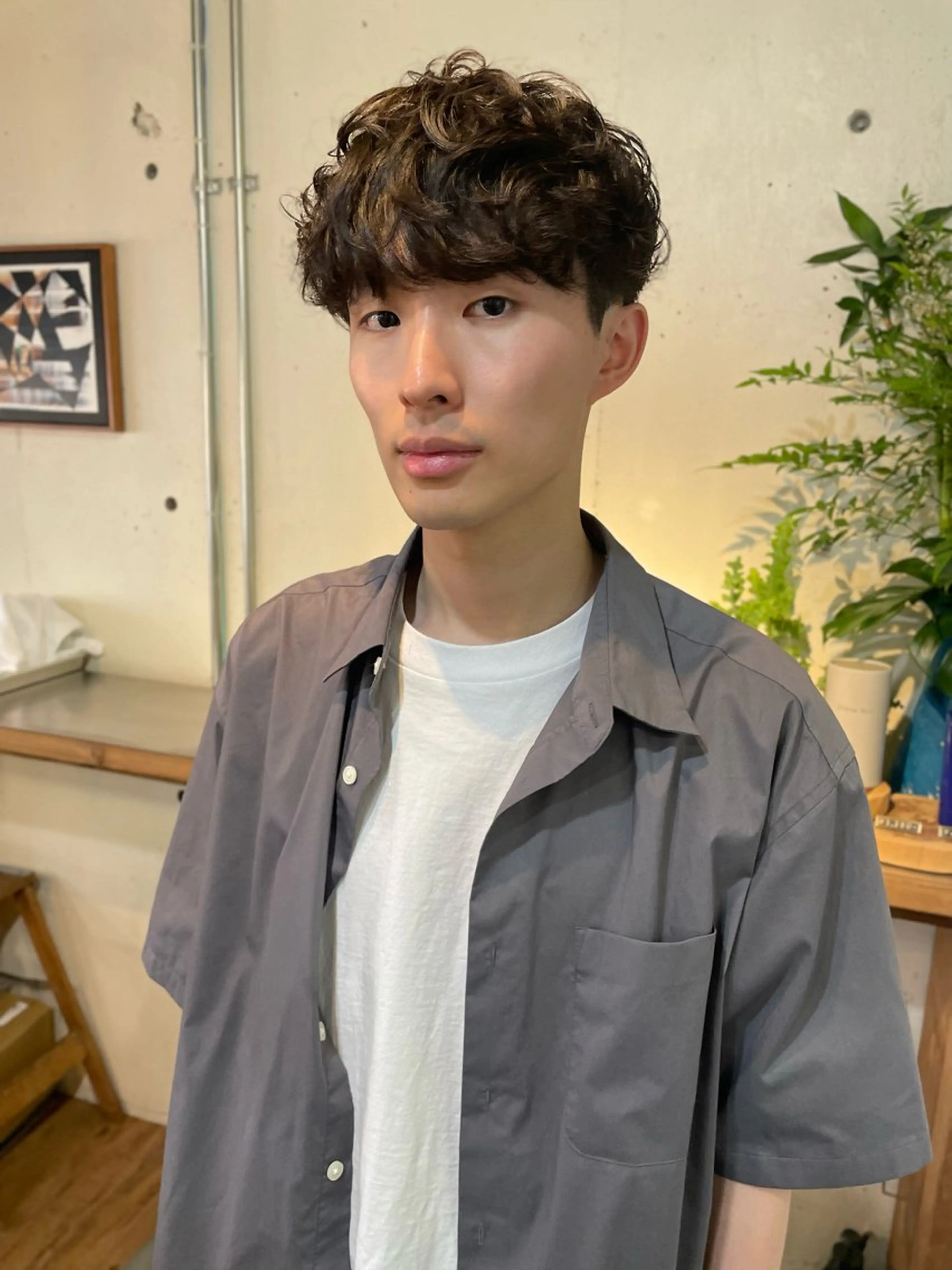 パーマ YUKI 新宿 カット/パーマのヘアスタイル