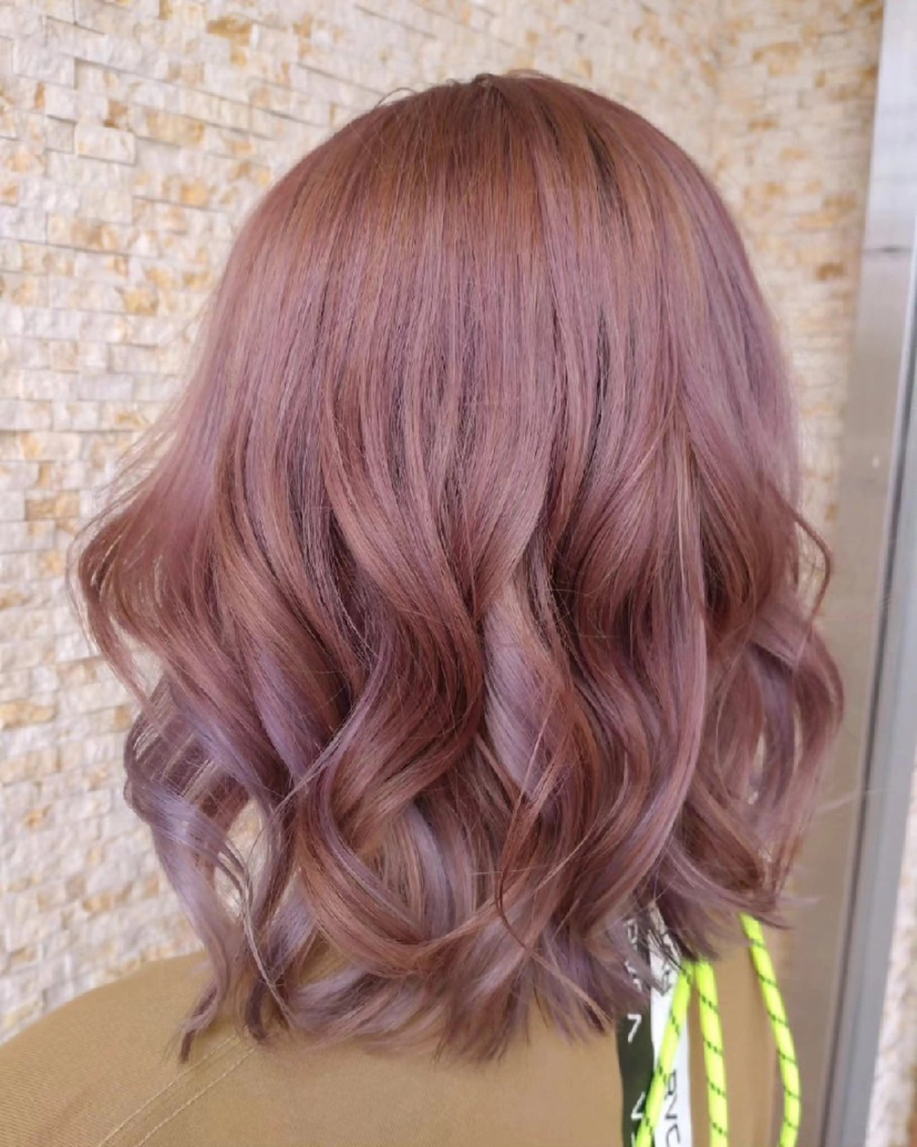 ミディアム カラー ヘアアレンジ カット ヘアカラー トリートメント SAKUMA お手入れ簡単ヘアのヘアスタイル