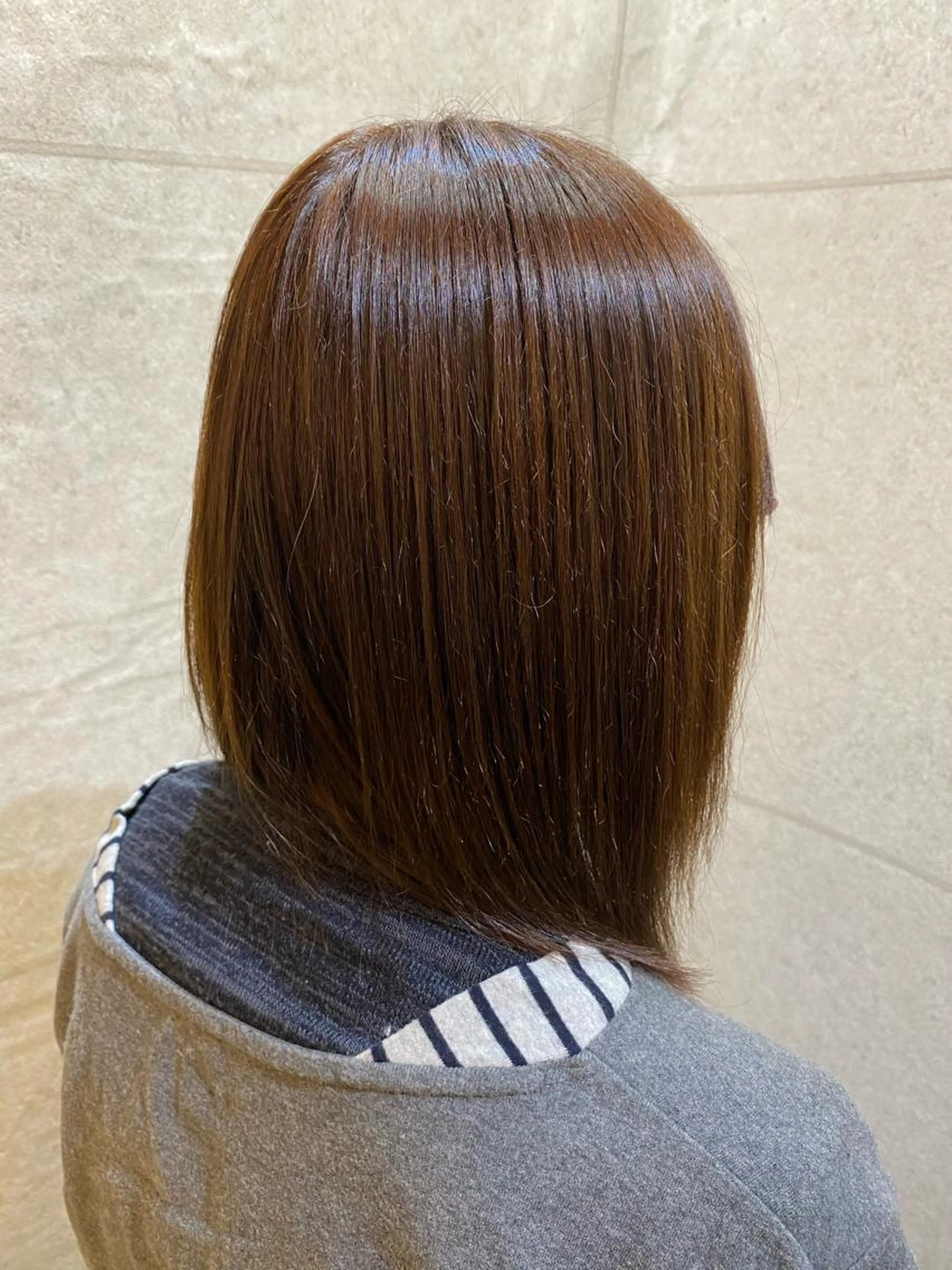 カット縮毛矯正(ミディアム、ショート限定)の写真