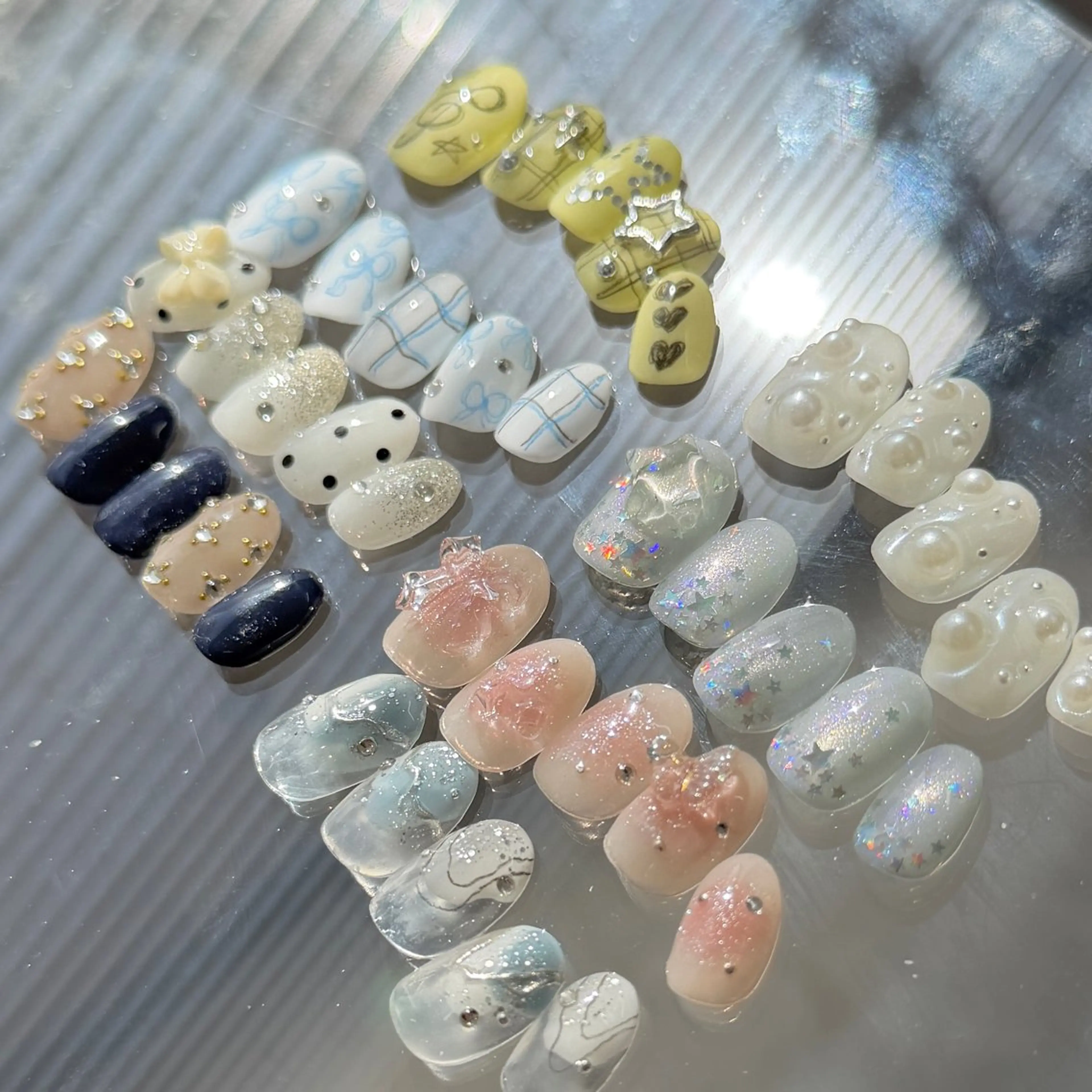 【Jr.施術☘️初回ソフトジェルオフ無料】 ✧⟡定額trend collection M⟡✧の写真