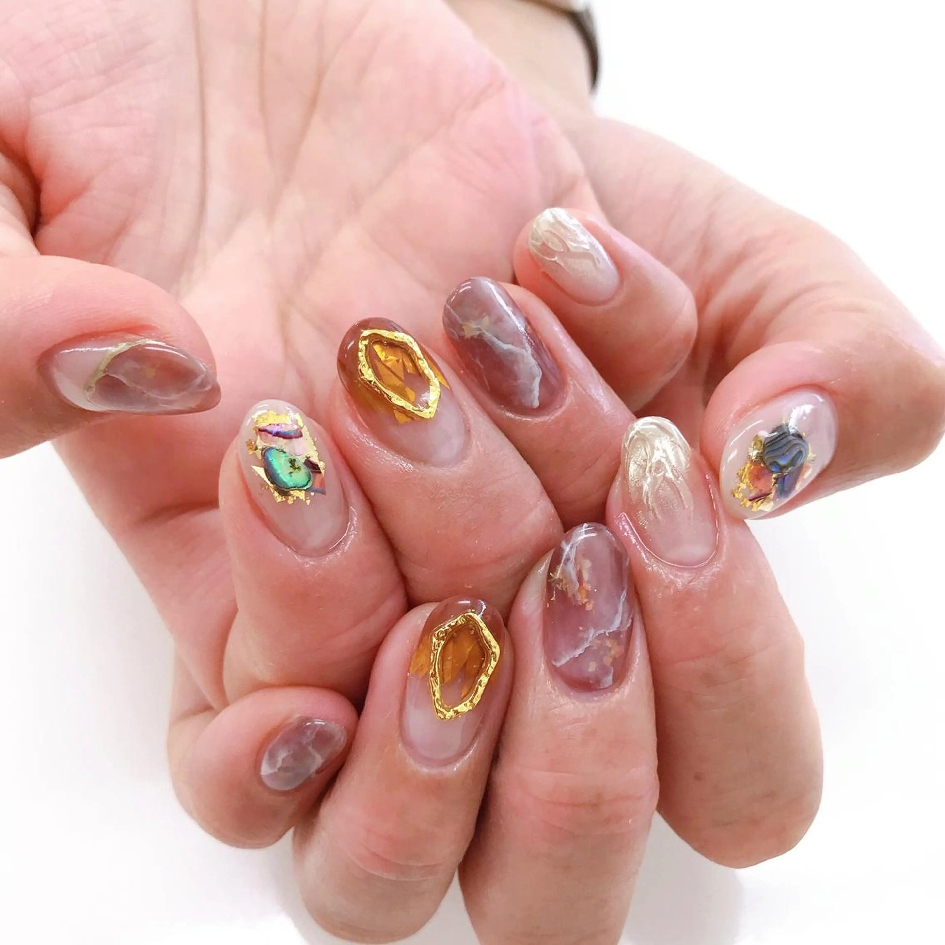 ネイル ハンドネイル Hisaka Mikiのネイルデザイン