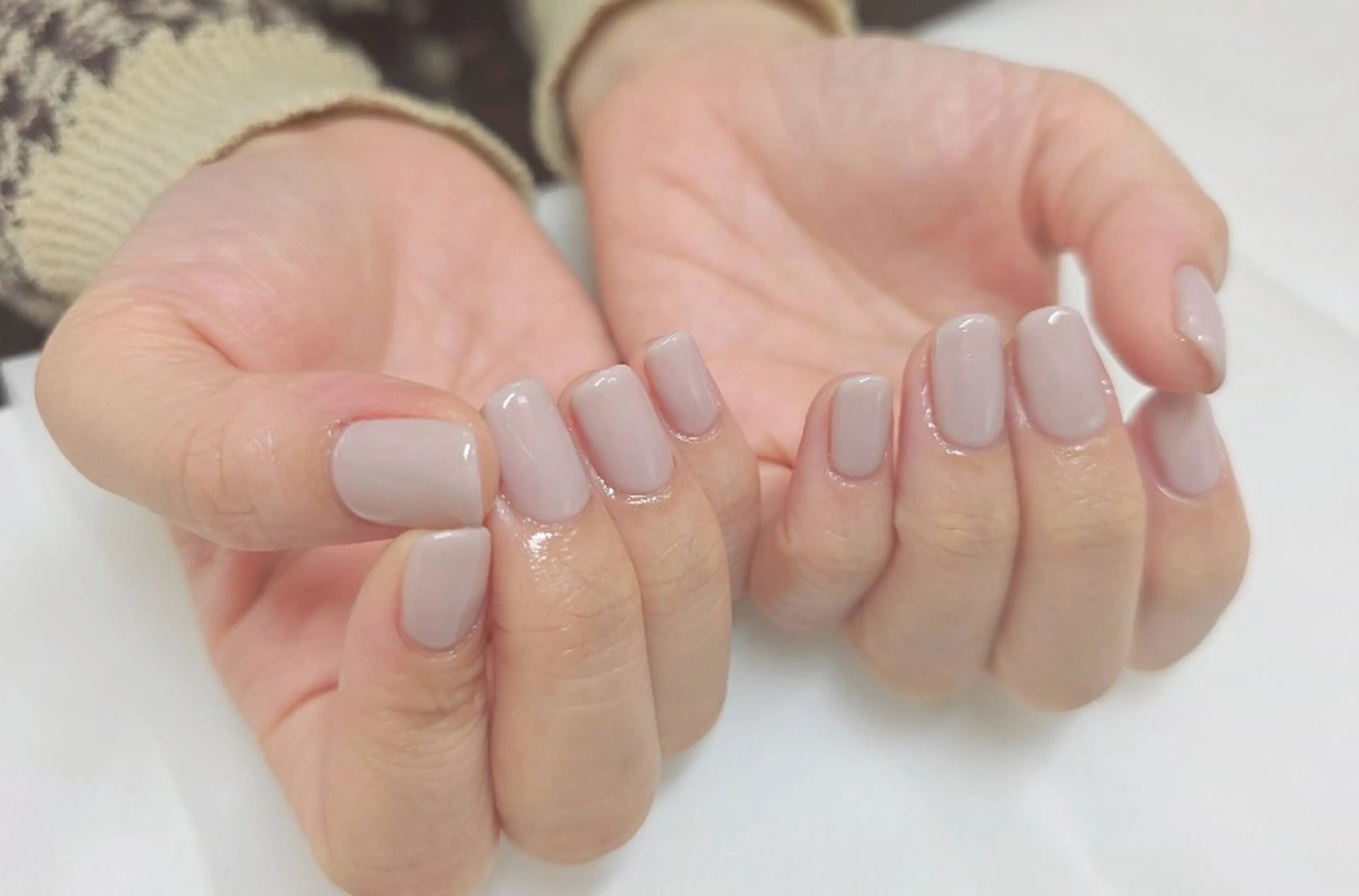 ネイル ワンカラーネイル シンプルネイル B.BROW ネイルのネイルデザイン