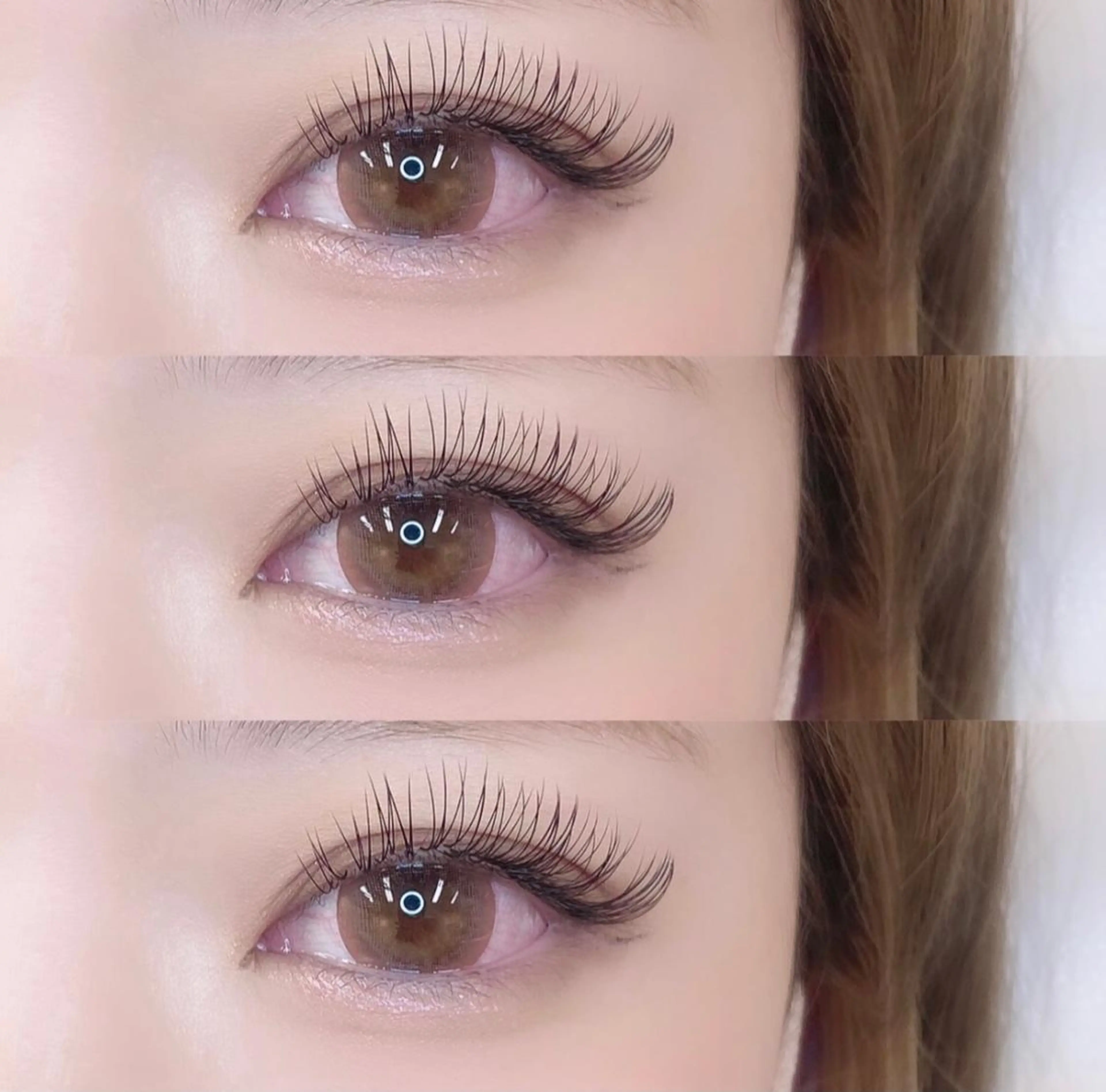 【上下メニュー】✨フラットラッシュ120本&下まつ毛30本👀♡※追加700円で160本変更可！の写真