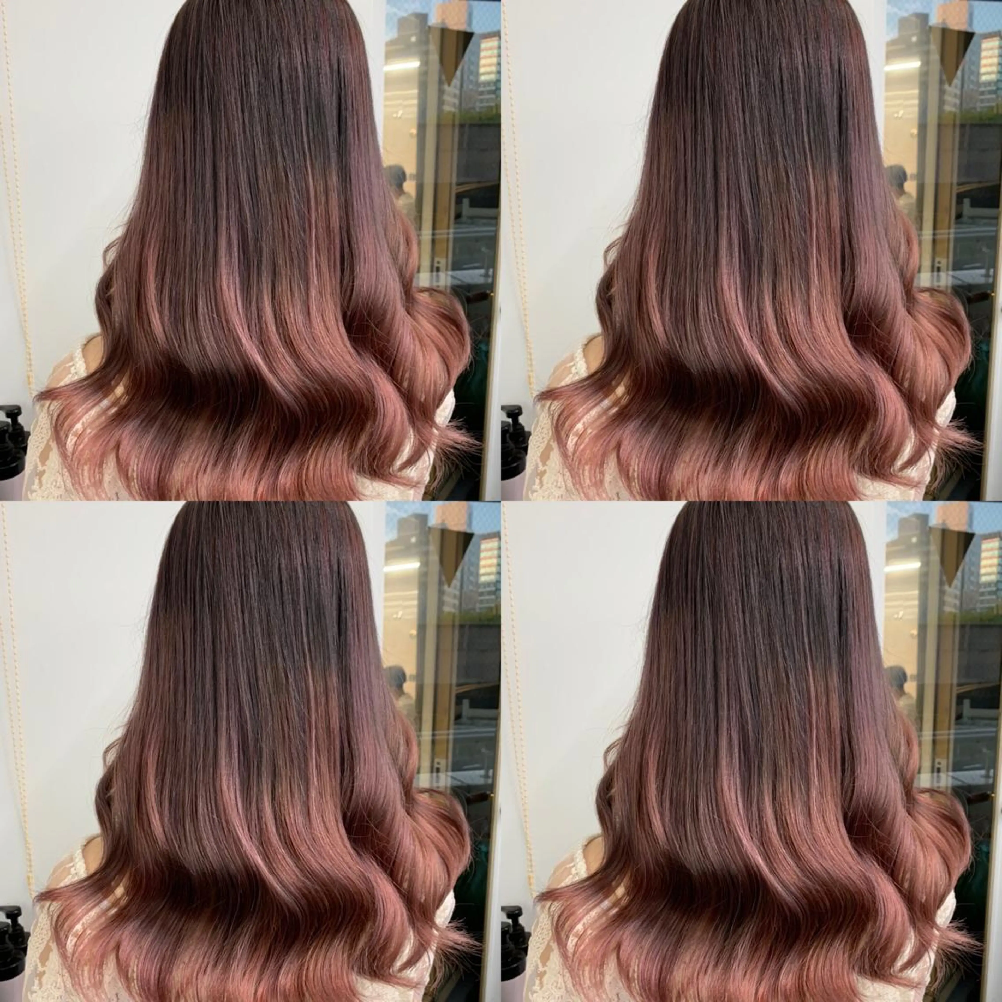 ロング ヘアカラー トリートメント プルエクステ 🖤MIYUのヘアスタイル