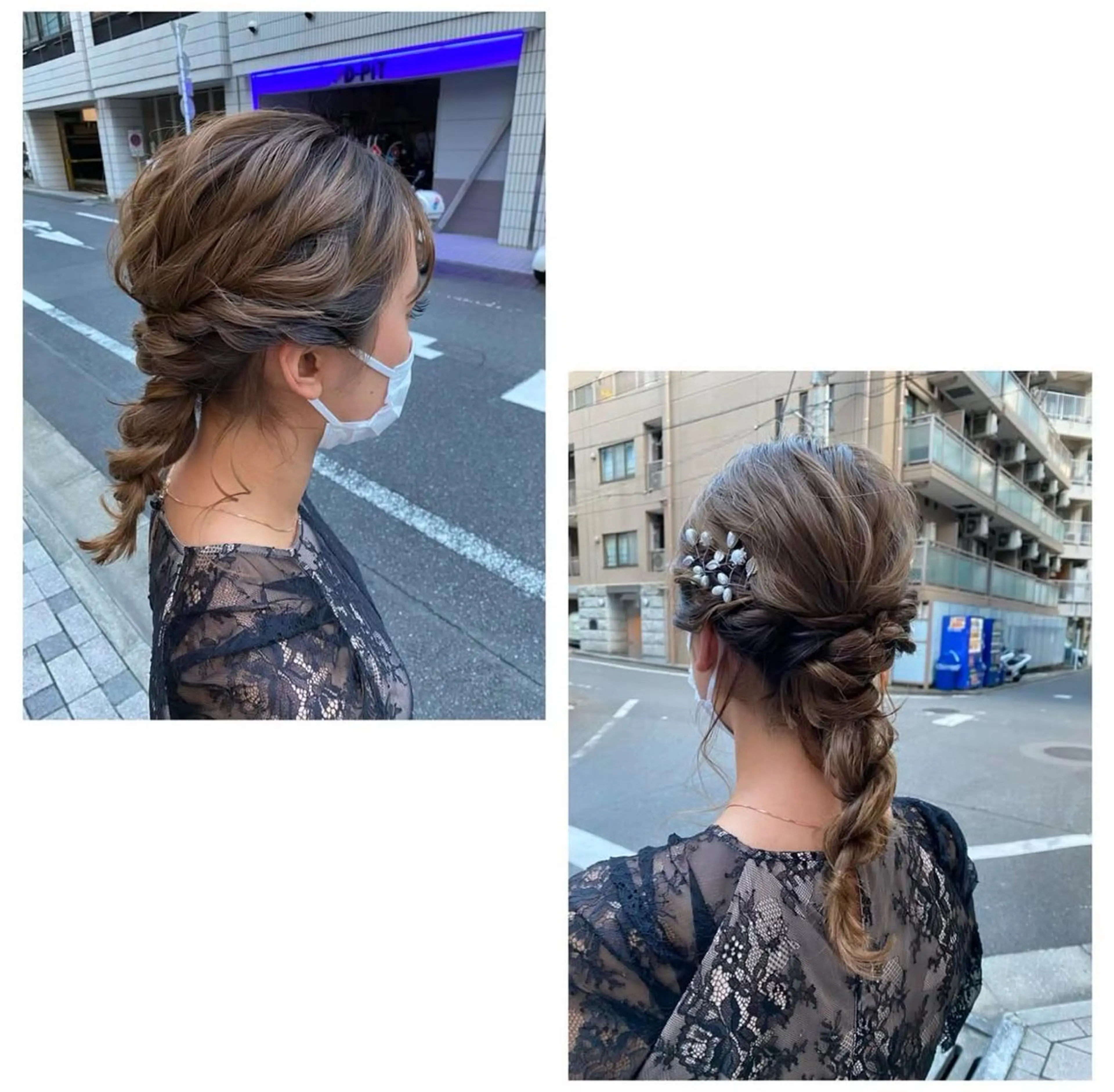 ヘアアレンジ ヘアセット AKAMEE omotesando所属・Toyoshima Sakikoのマツエク・マツパデザイン