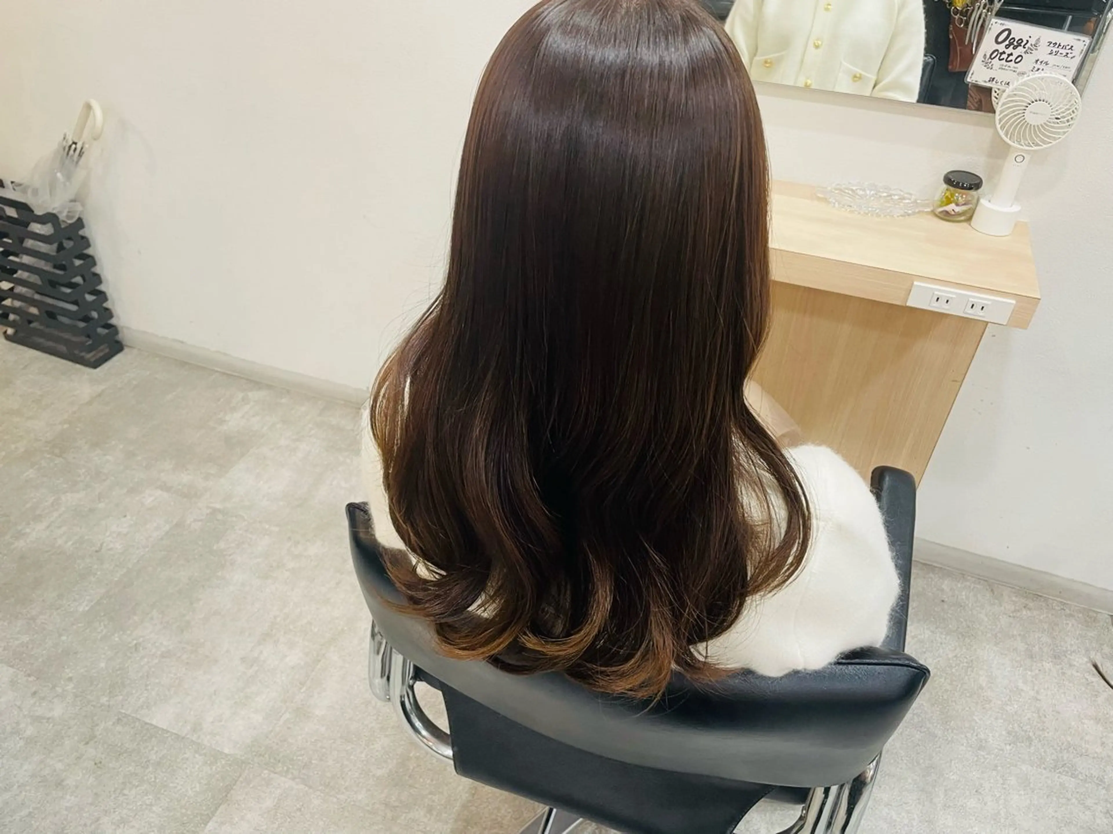 セミロング ♡美髪•艶髪♡砂川 なつきのヘアスタイル