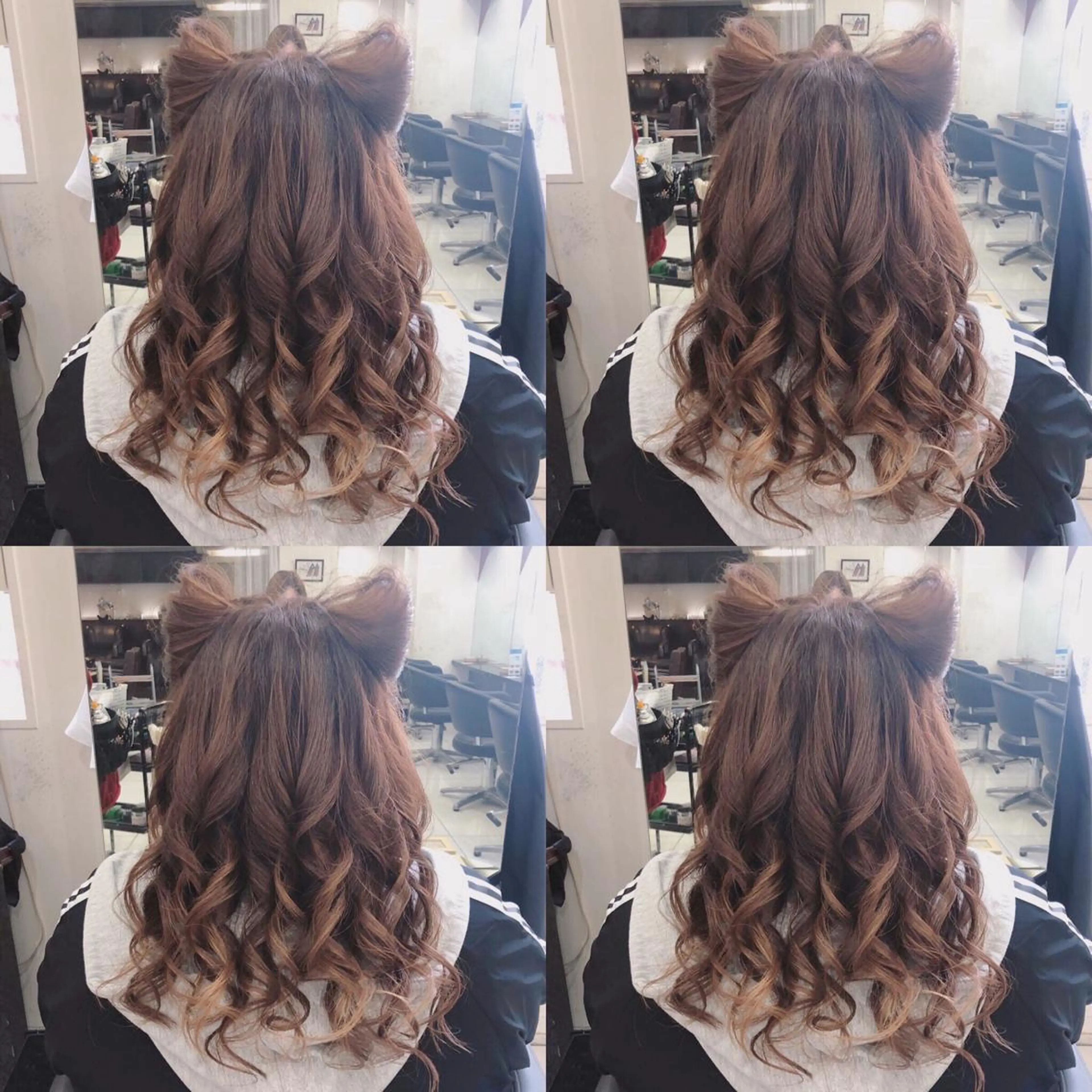 セミロング ヘアアレンジ ヘアセット 🌷MAYU 🌷のヘアスタイル