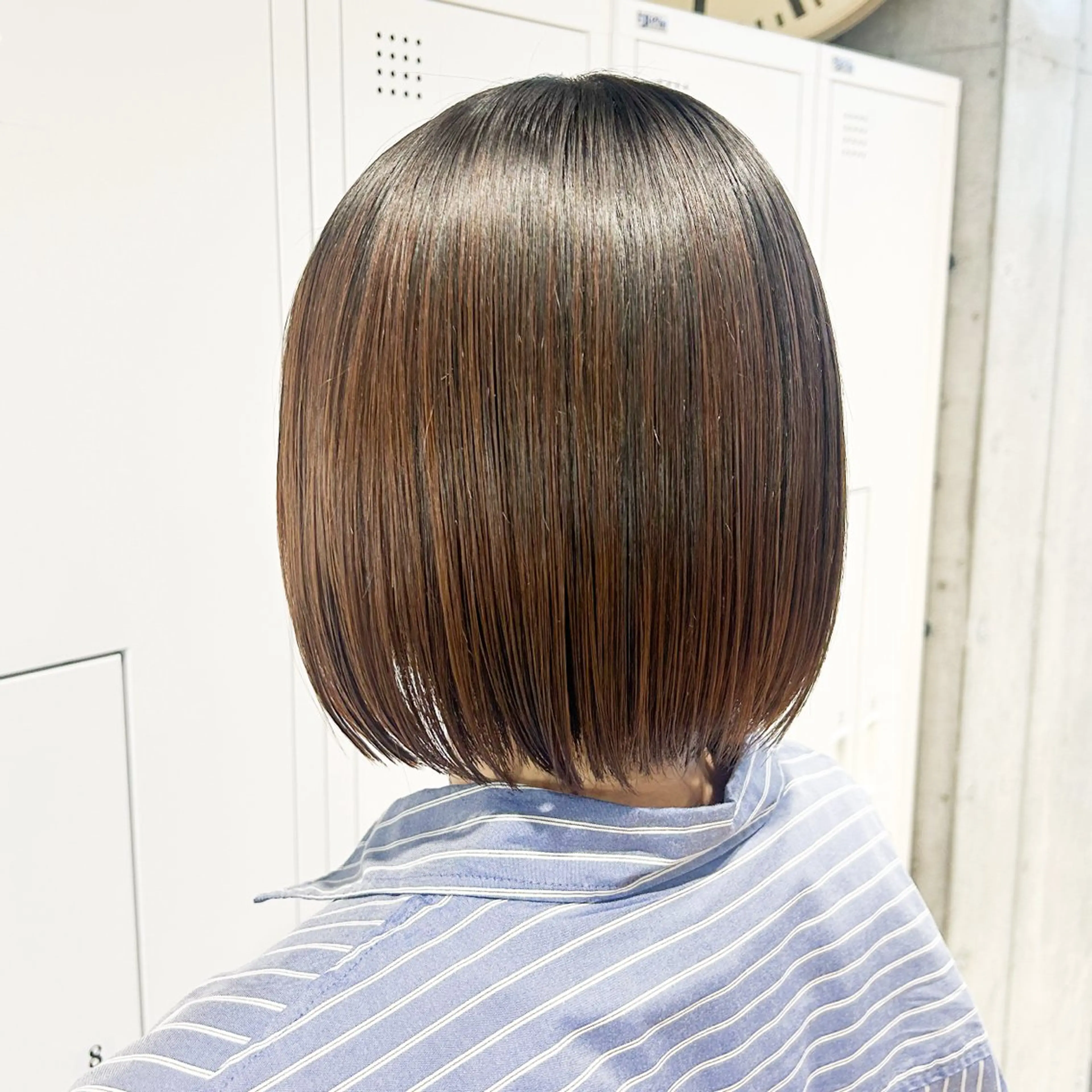 ショート 縮毛矯正 🤡暖色艶カラー 🤡みさきのヘアスタイル