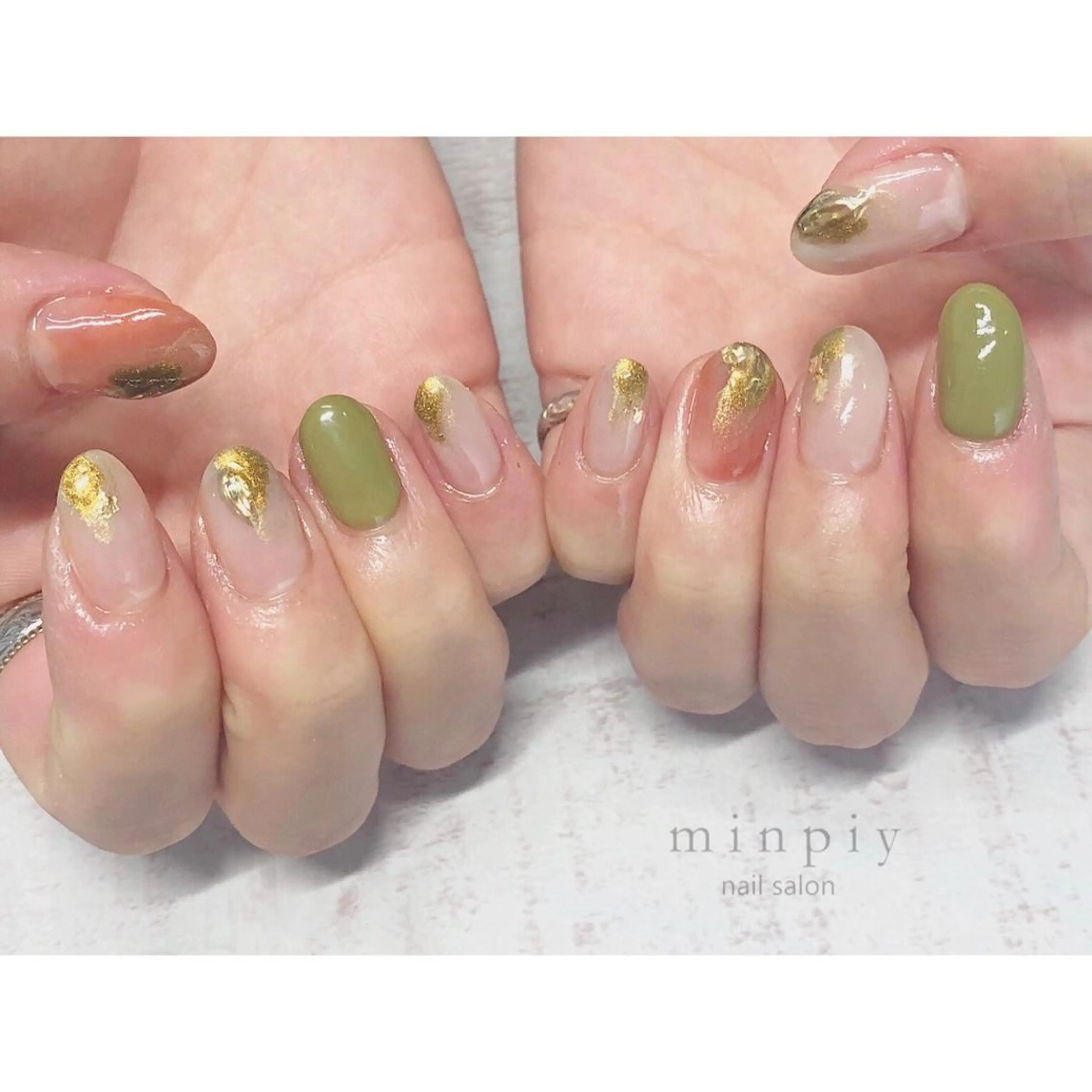 ネイル 𖡼 yumenoのネイルデザイン