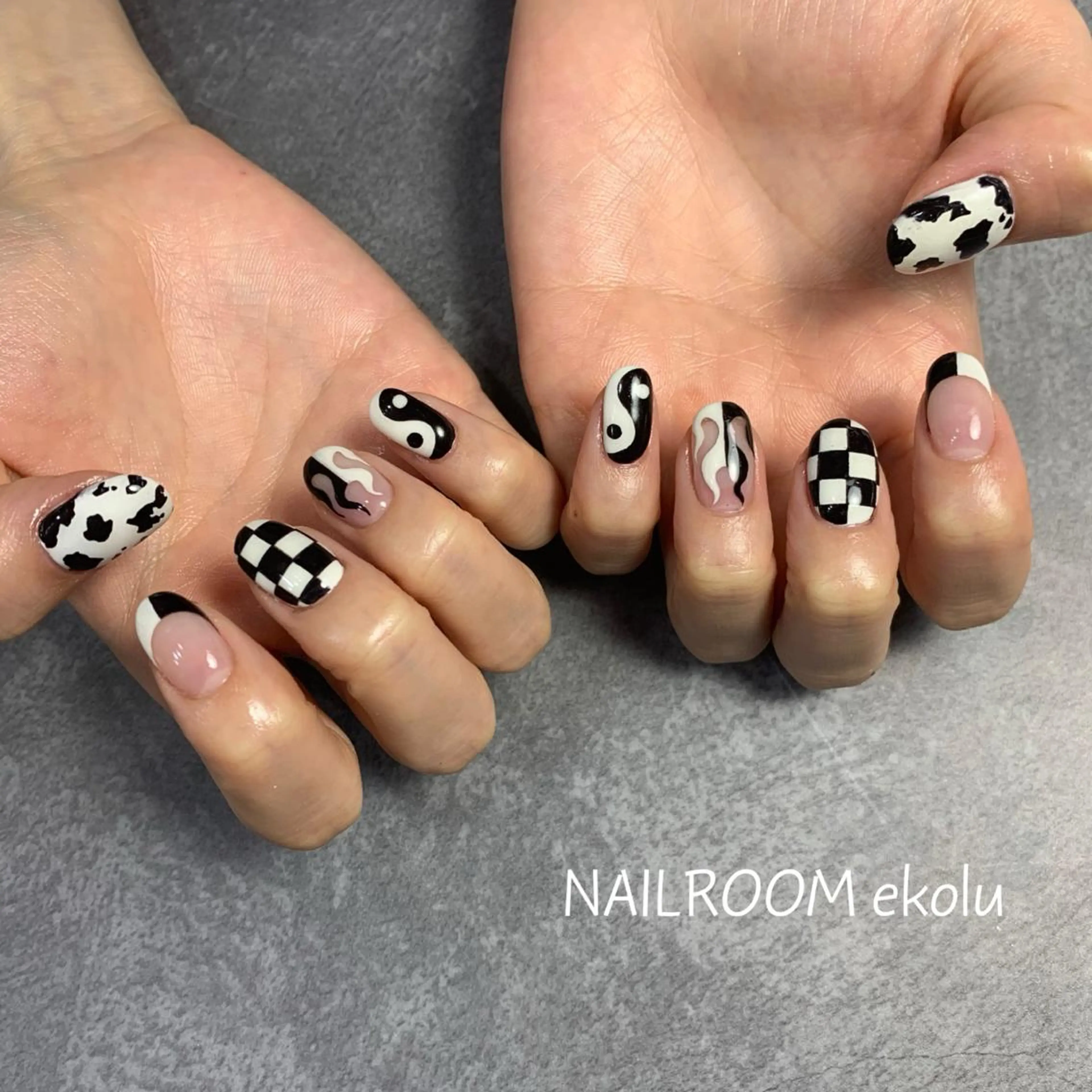 ネイル アートネイル ハンドネイル NAILROOM ekolu所属・近藤 穂乃果のネイルデザイン